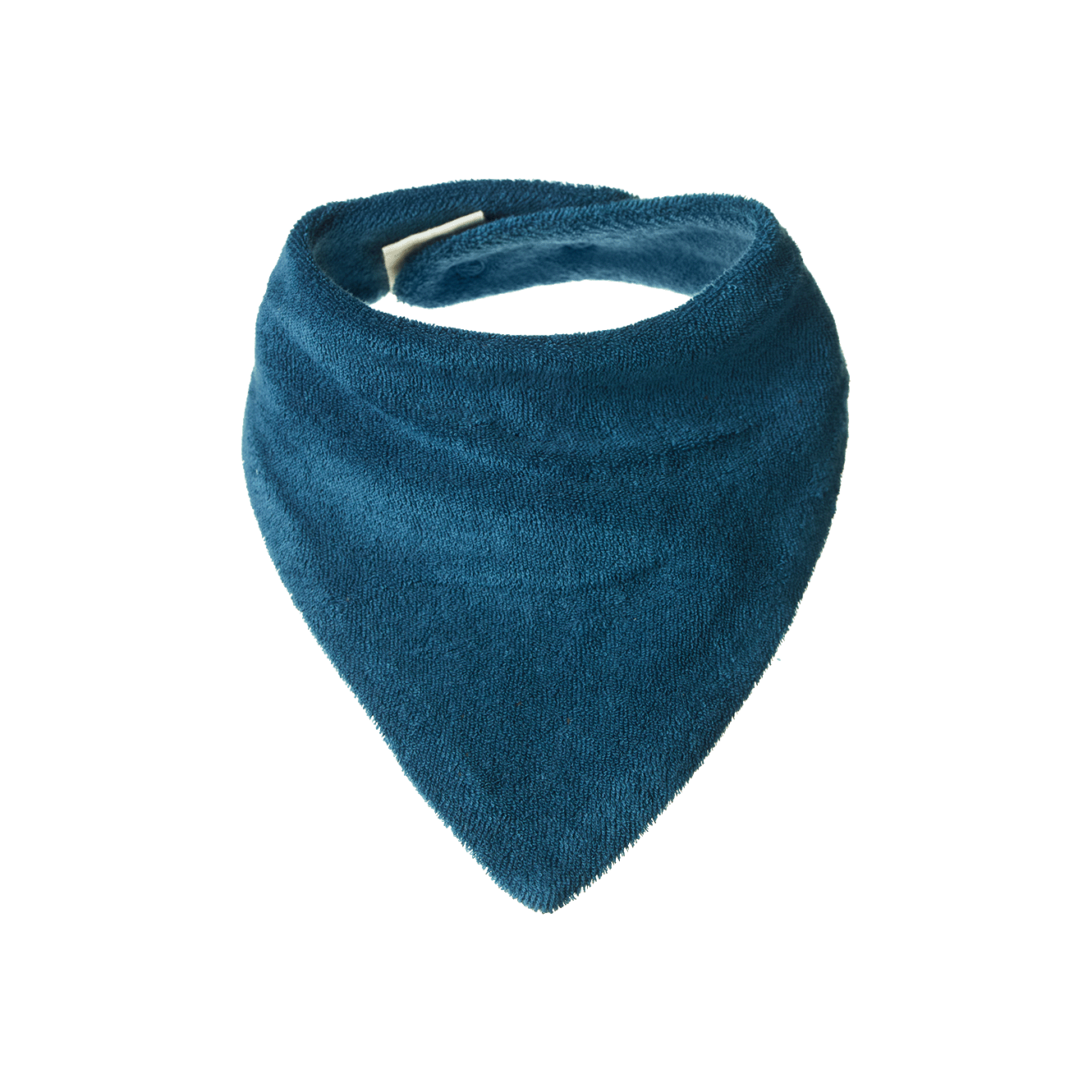 Nature Baby Triangle Terry Bib - Teal