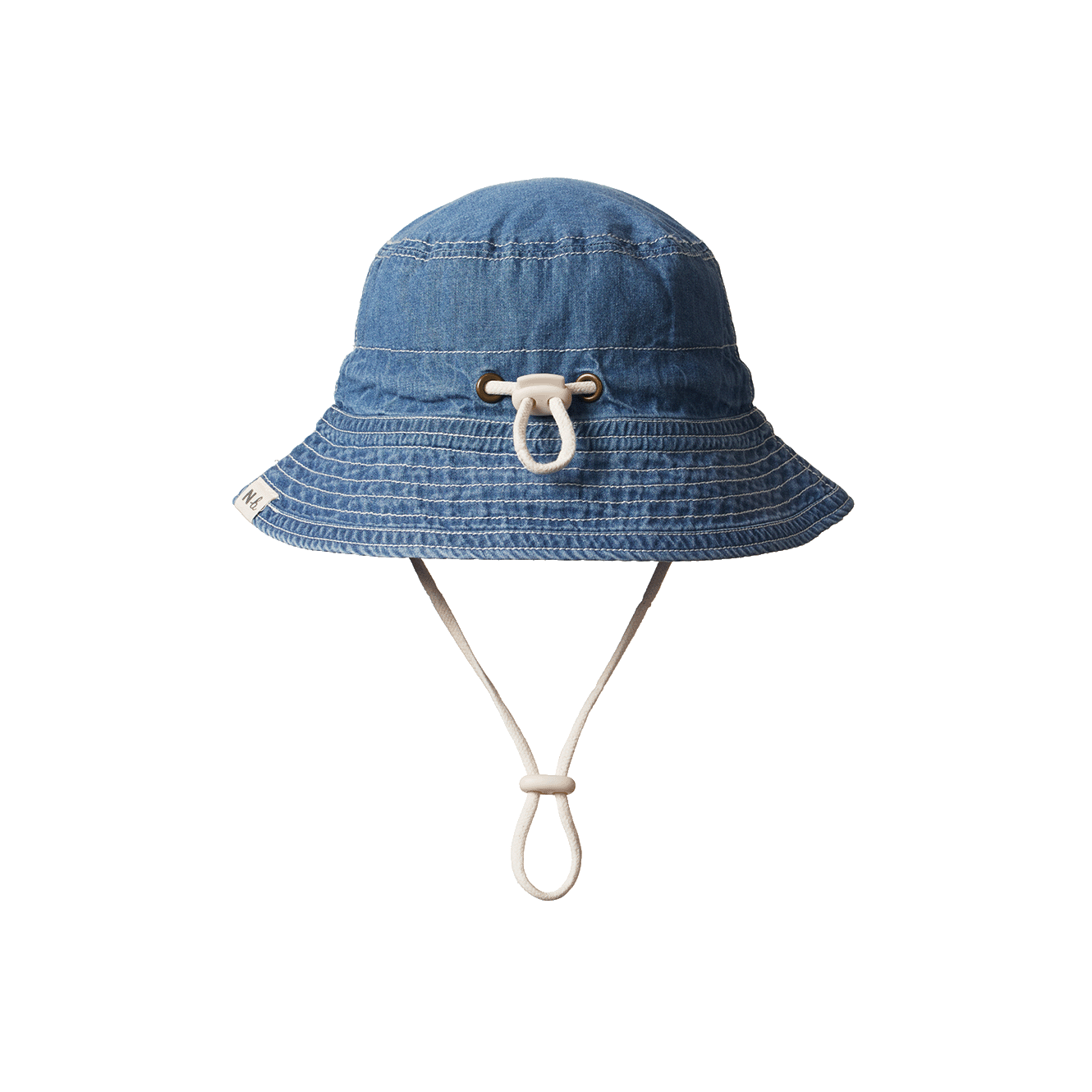 Nature Baby Bucket Sunhat- Chambray