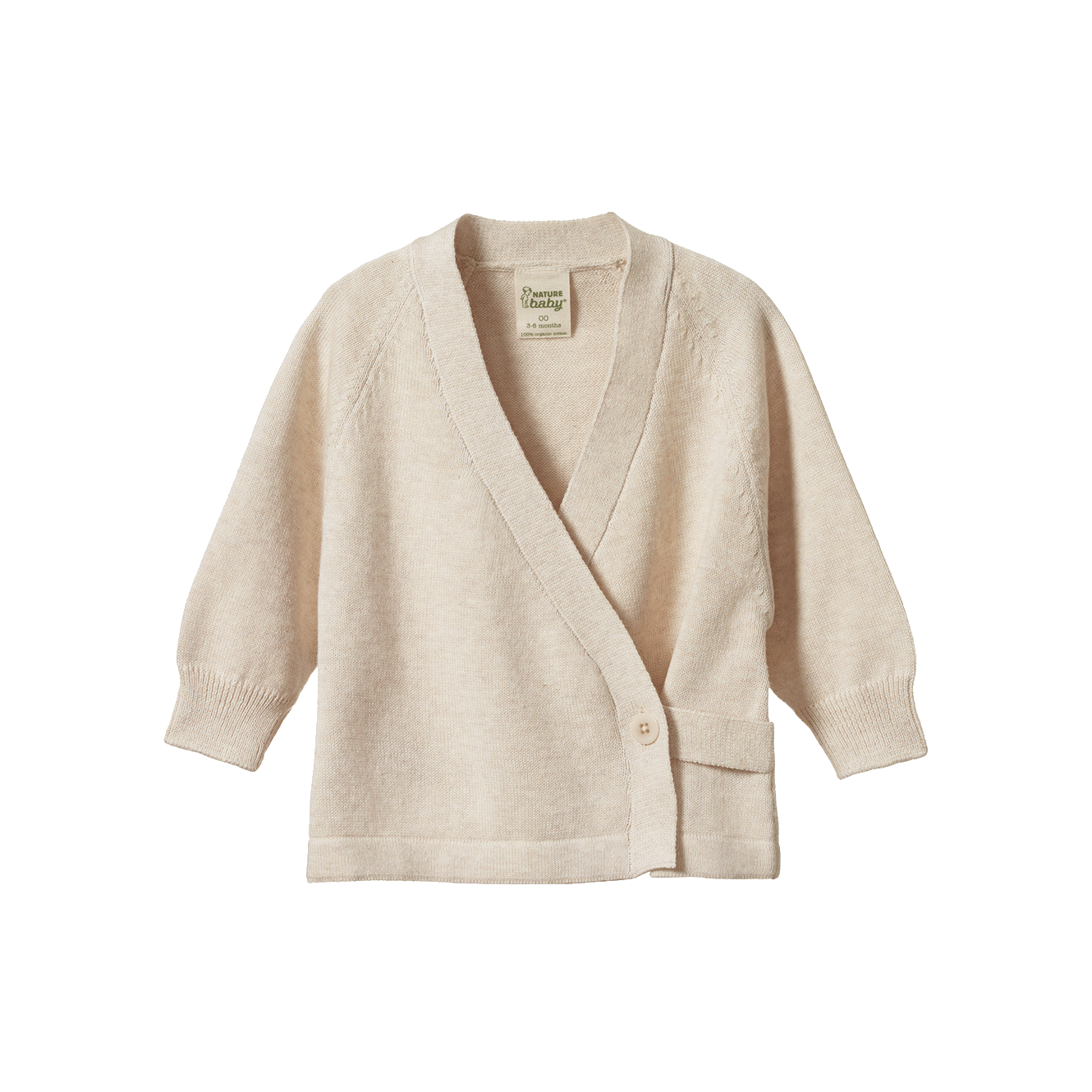 Nature Baby Cecil Cardigan - Oatmeal Marle