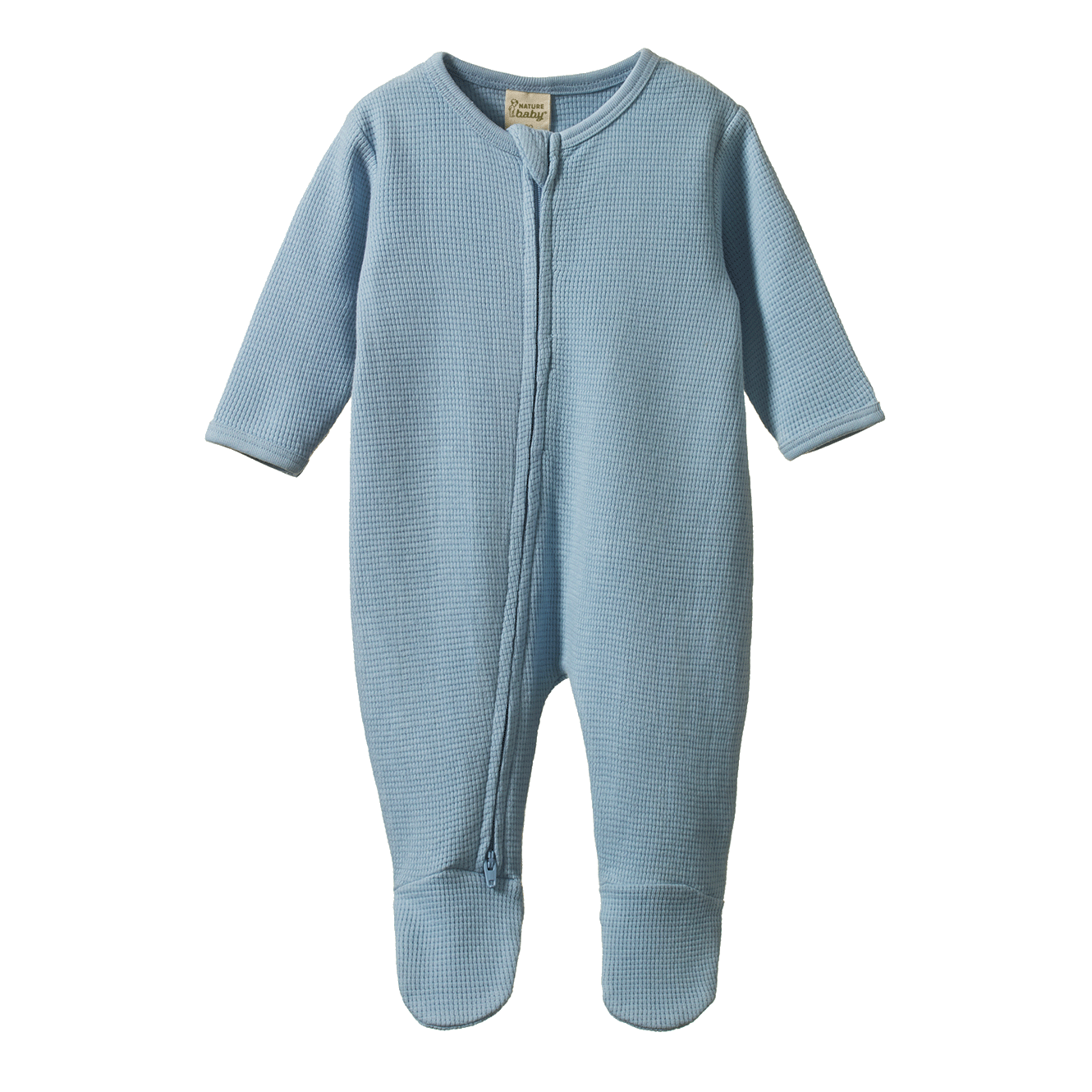 Nature Baby Dreamlands Suit Waffle- Celestial Blue