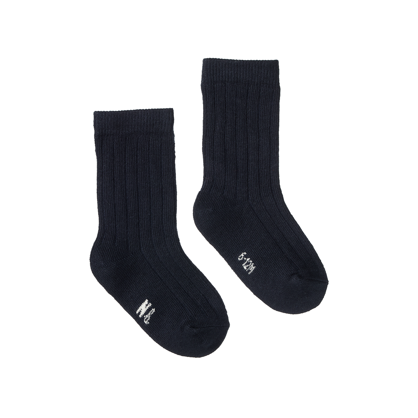 Nature Baby Organic Cotton Rib Socks- Navy