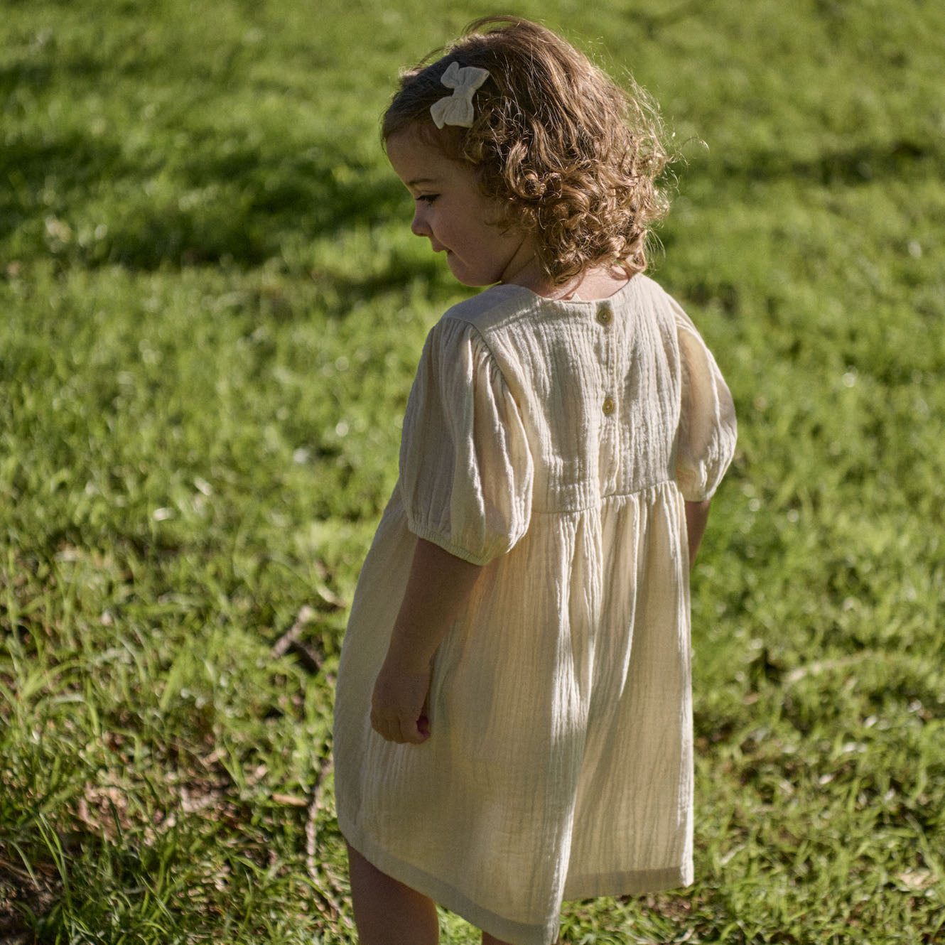 Nature Baby Albertine Dress- Natural