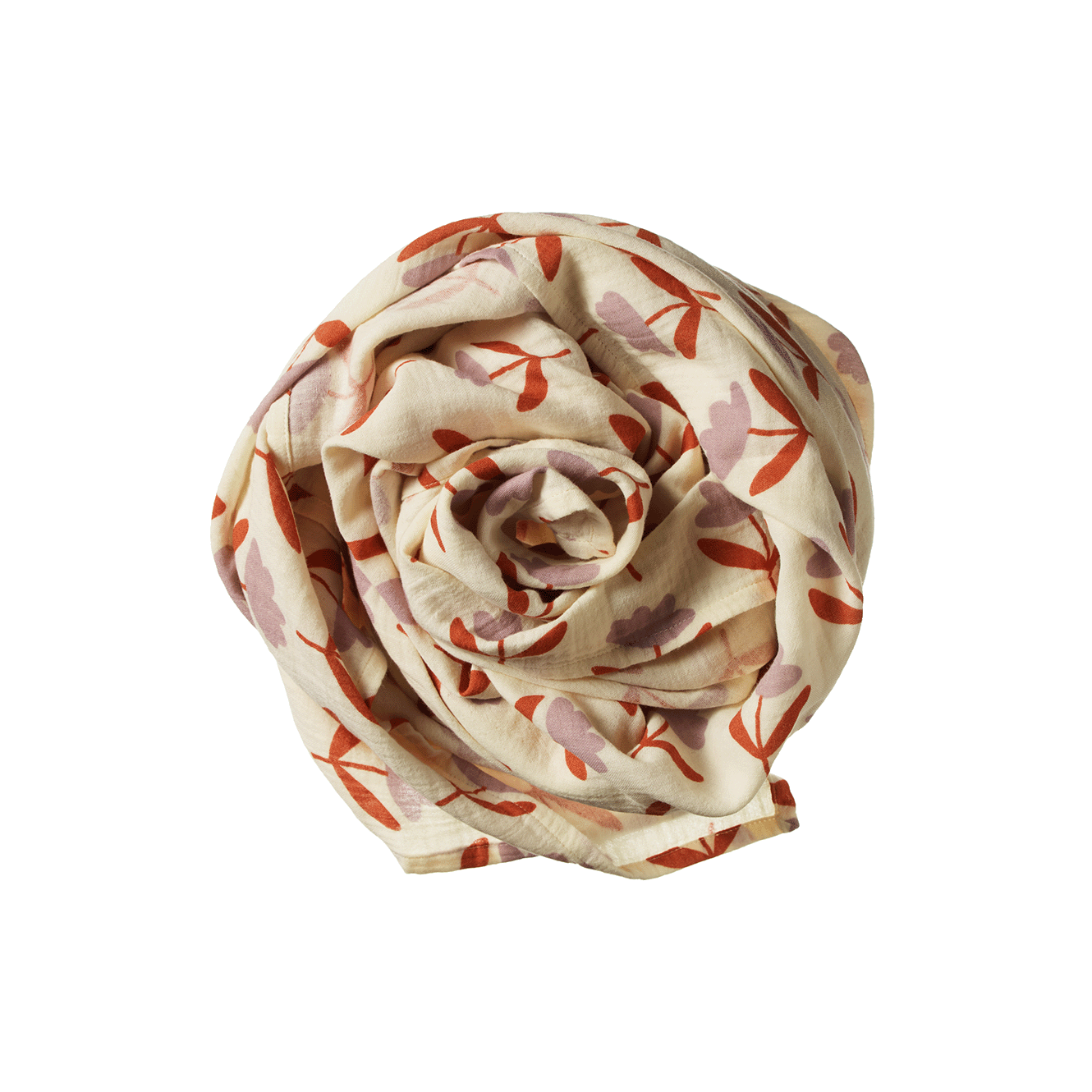 Nature Baby Muslin Wrap- Fluerette Print