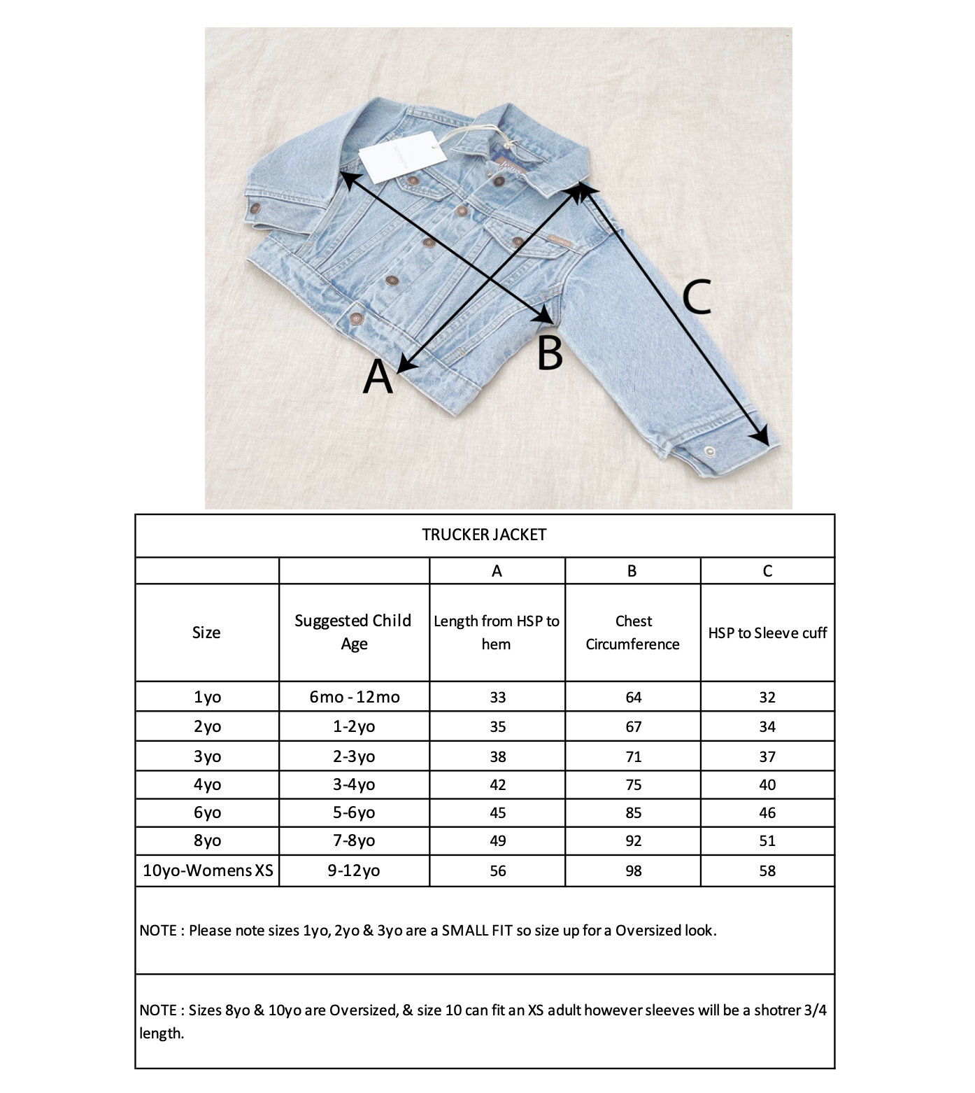 Twin Collective Trucker Jacket - Cali Print