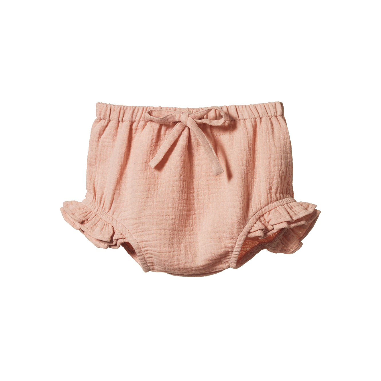 Nature Baby Petal Bloomers Muslin- Rose Dust