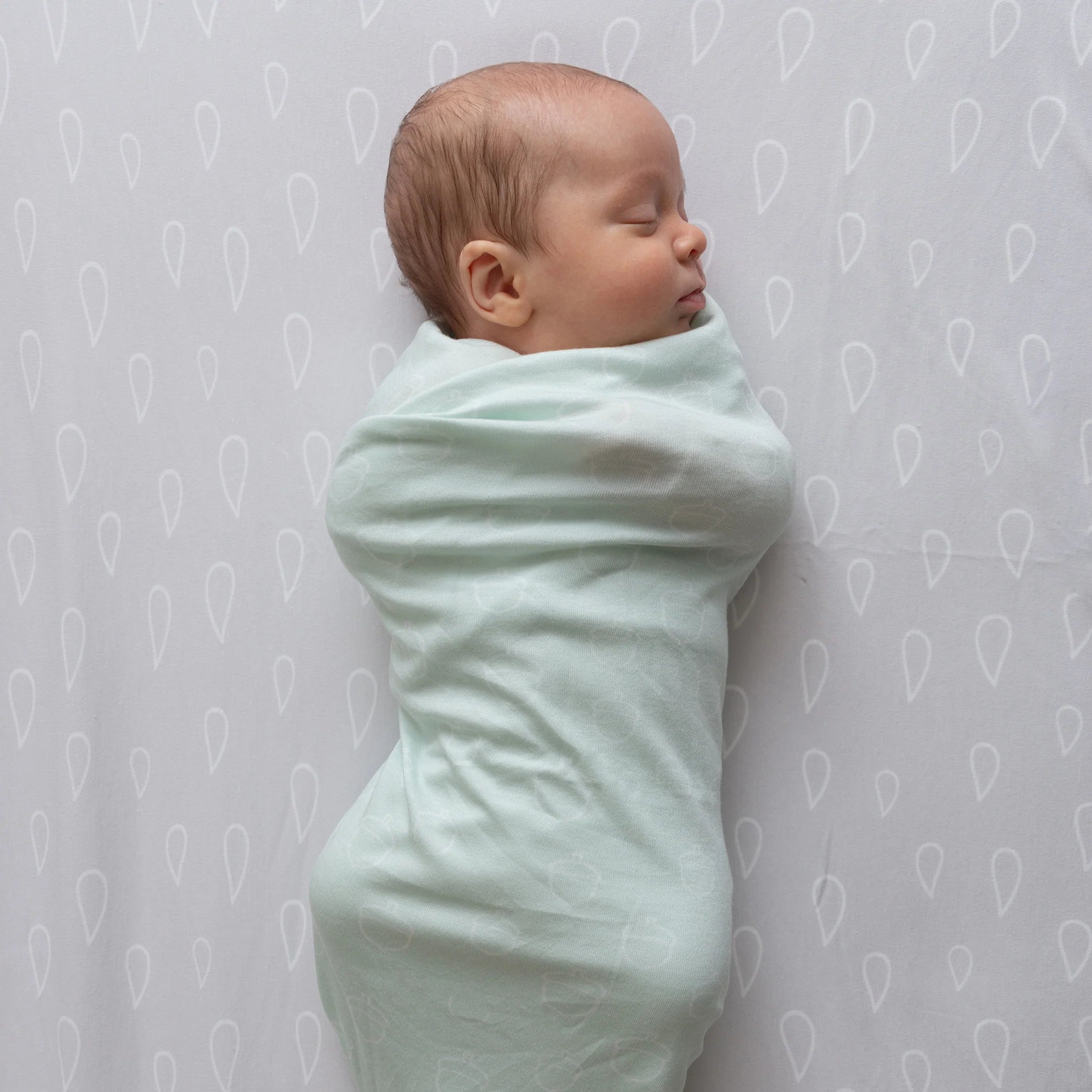 Bubba Blue Nordic 2pk Jersey Wrap Avocado/Forest