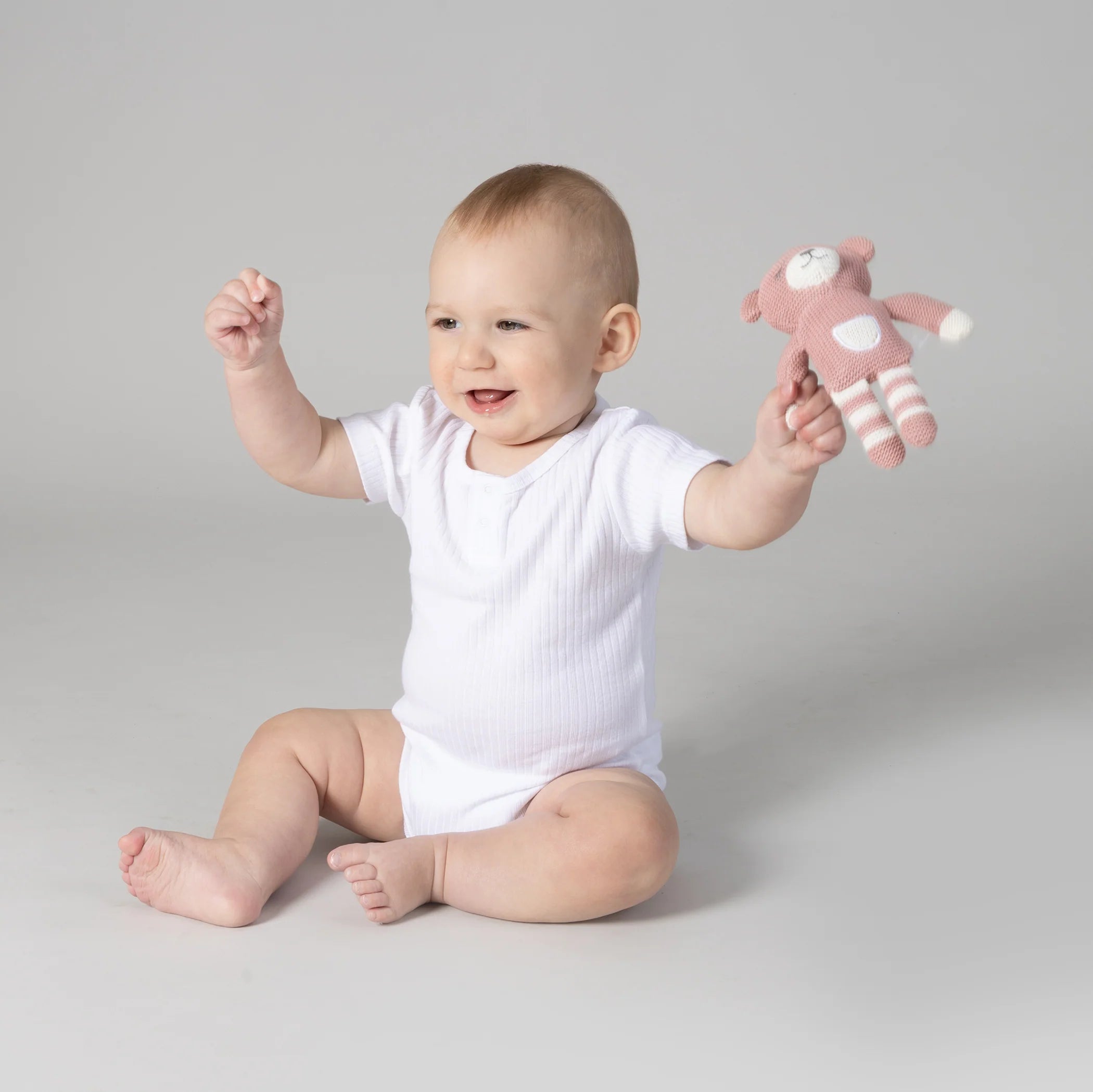 Bubba Blue Nordic Koala Rattle Berry or Rose