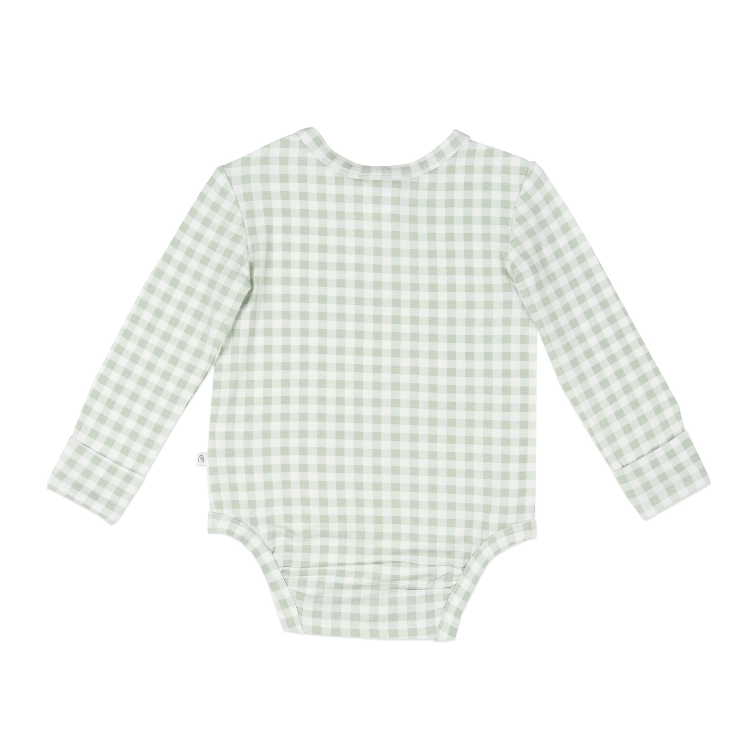 Kynd Baby Comfy Bodysuit Long sleeve - Sage Gingham