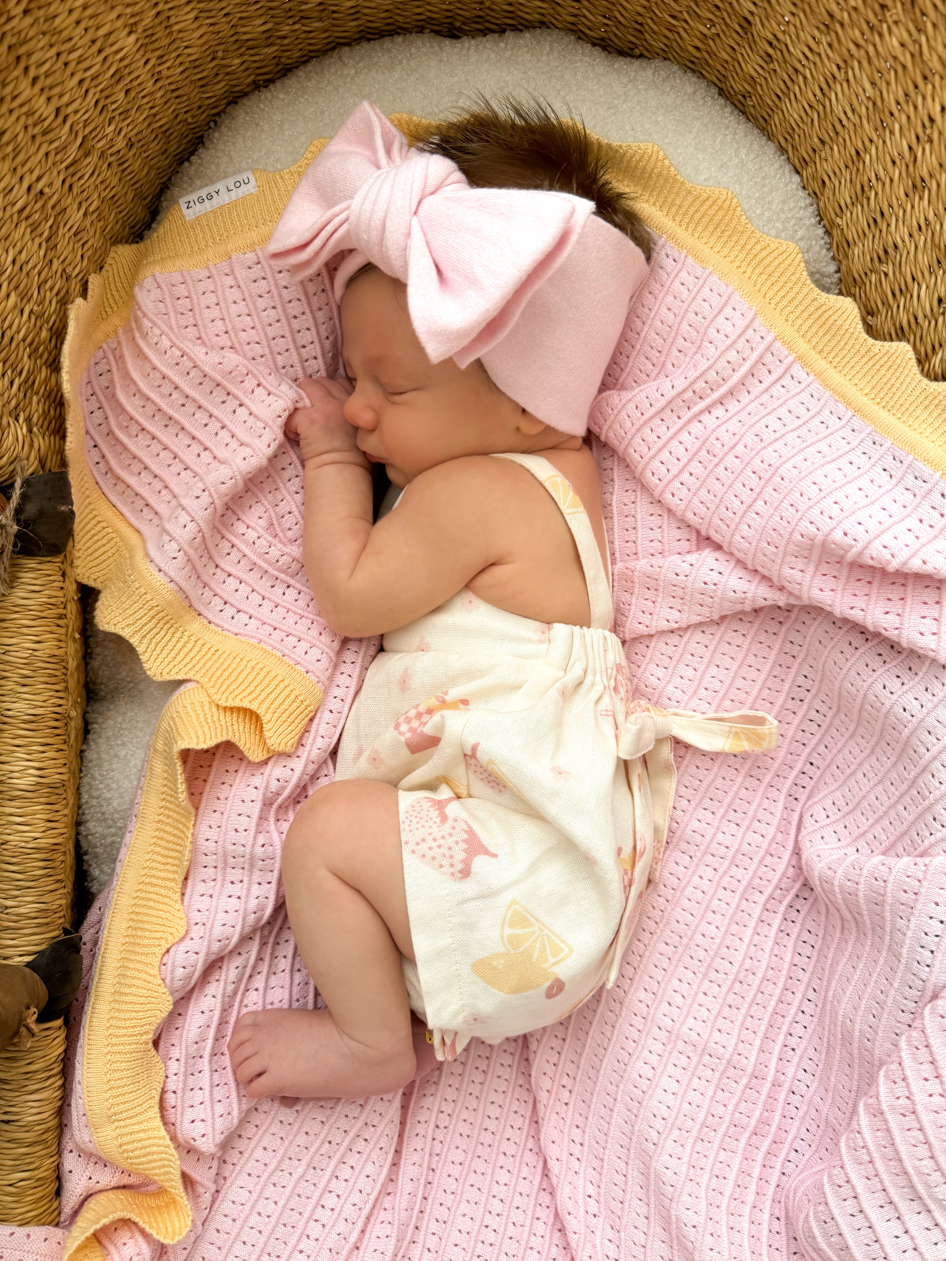 Ziggy Lou Blanket - Clementine