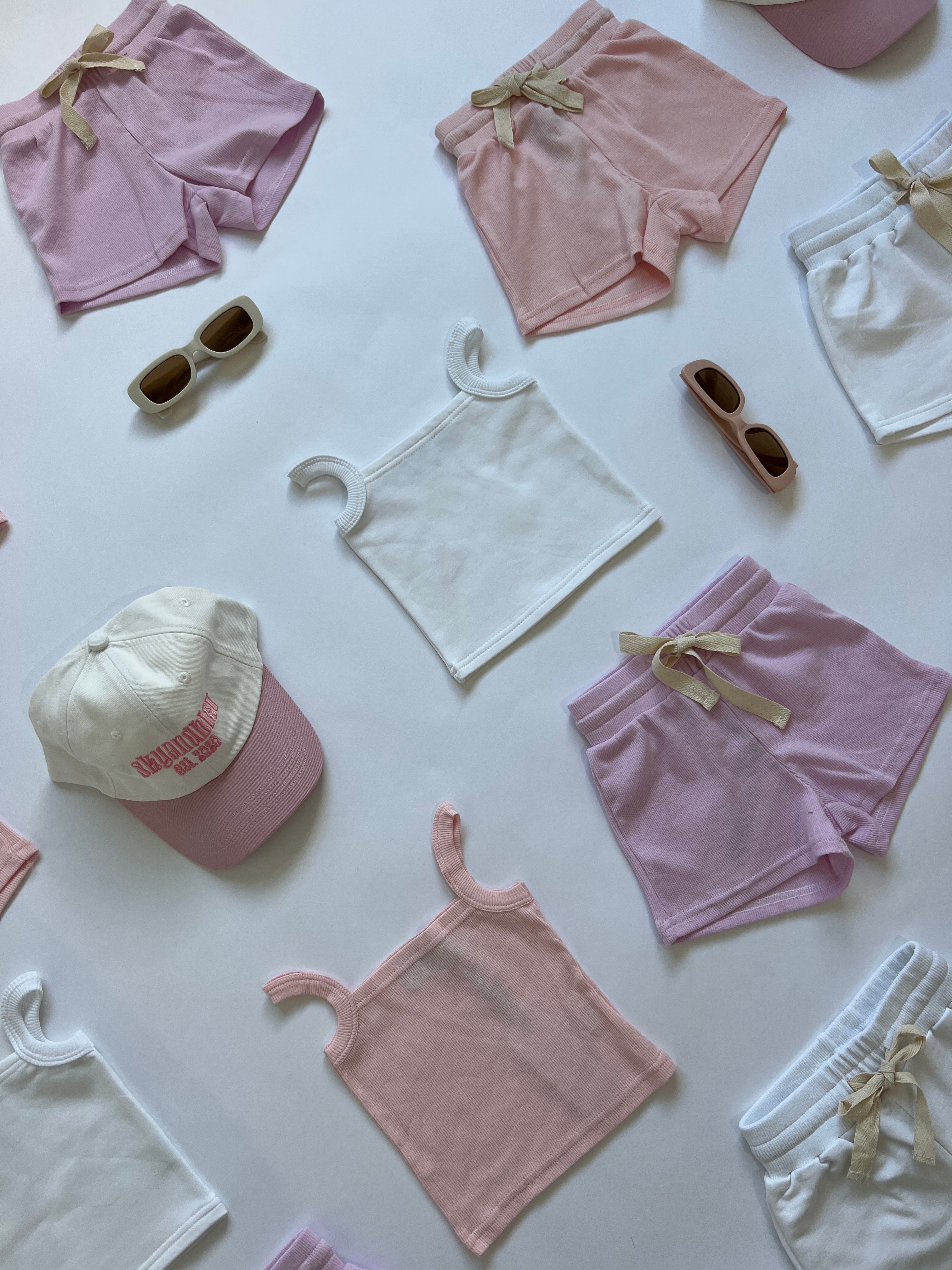 Sky & Bleu Dad Cap - Baby Pink