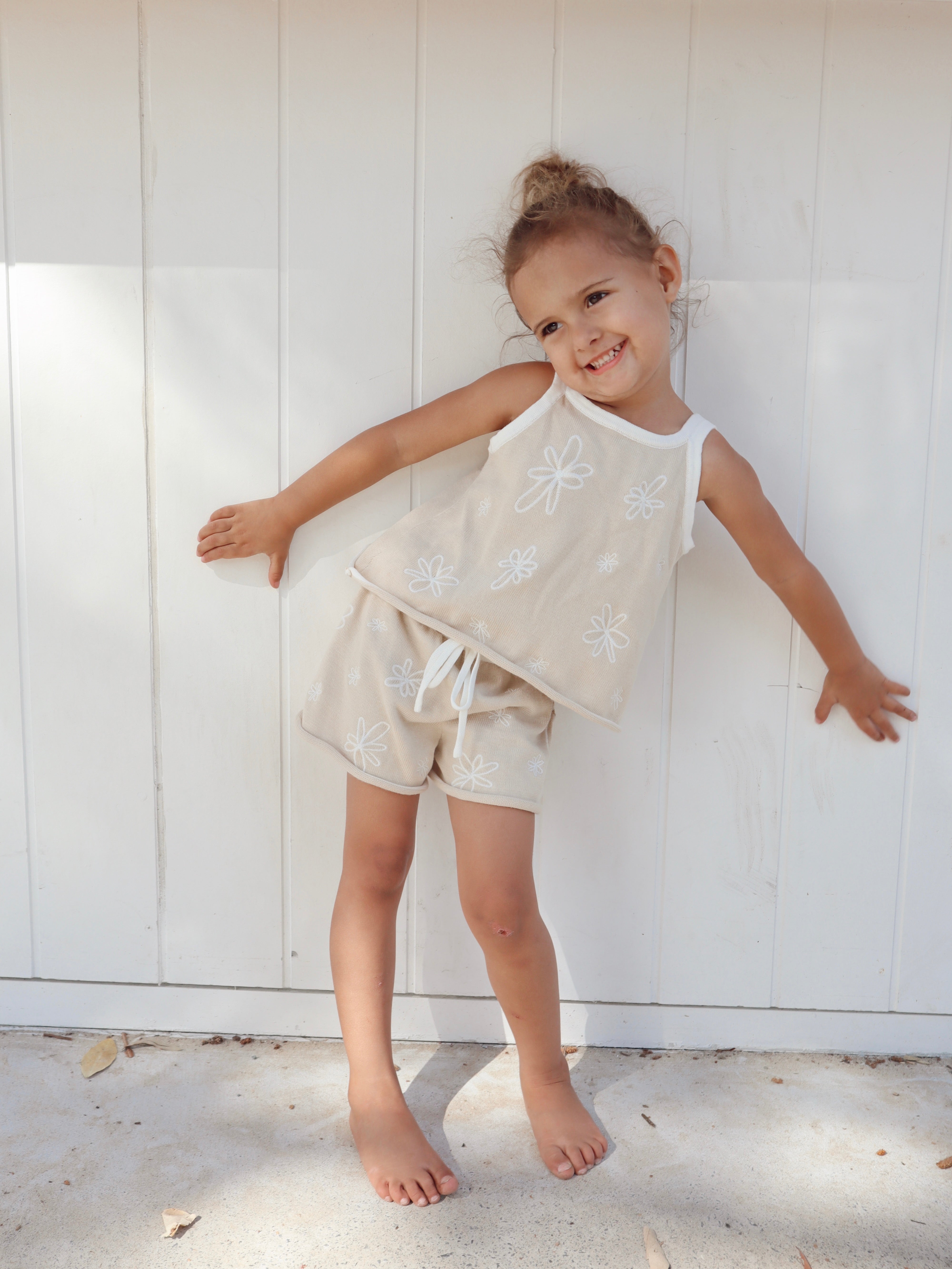 Ziggy Lou Singlet Gia (Latte)