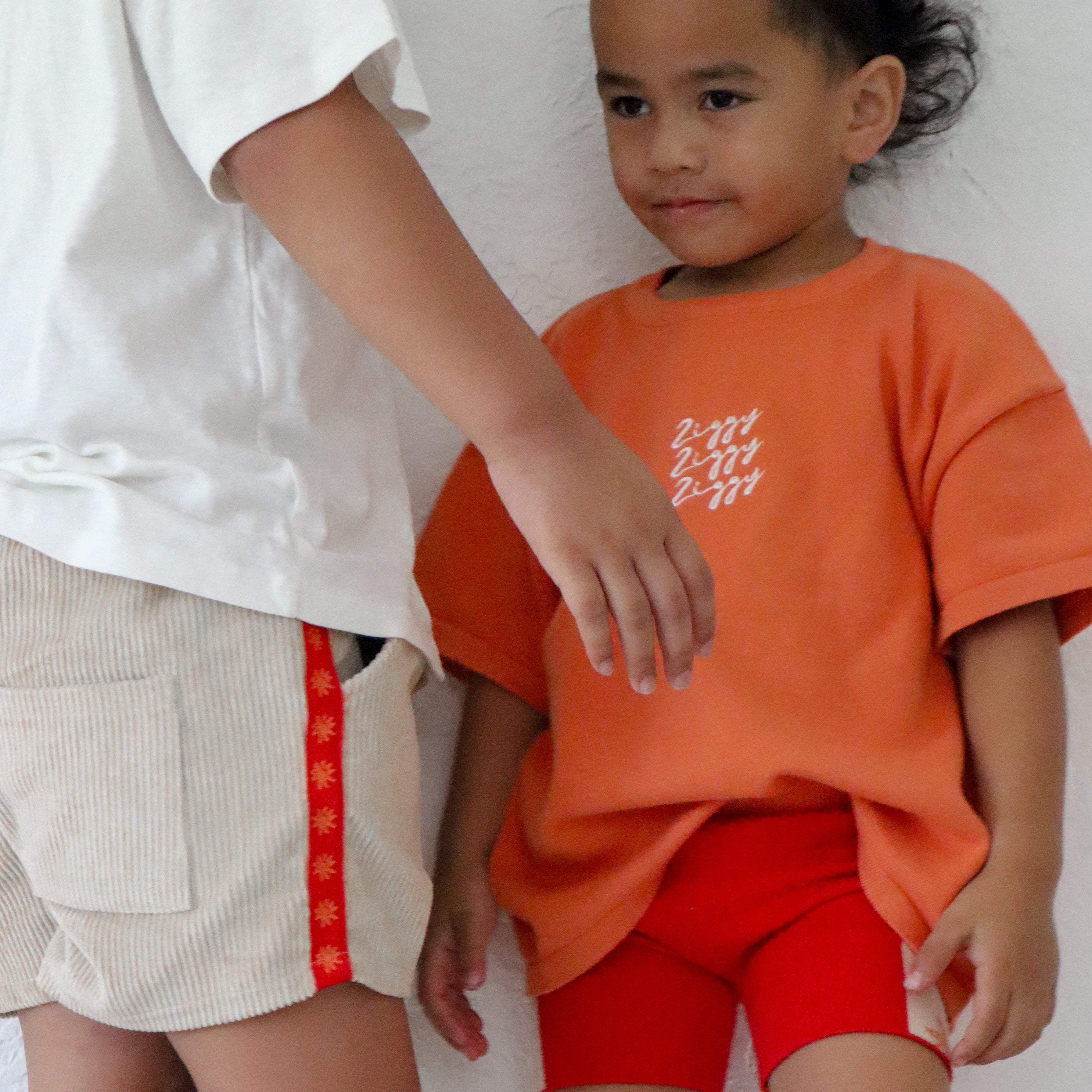 Ziggy Lou Cord Shorts - Chilli