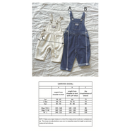 Twin Collective Carpenter Overalls- Blue Night