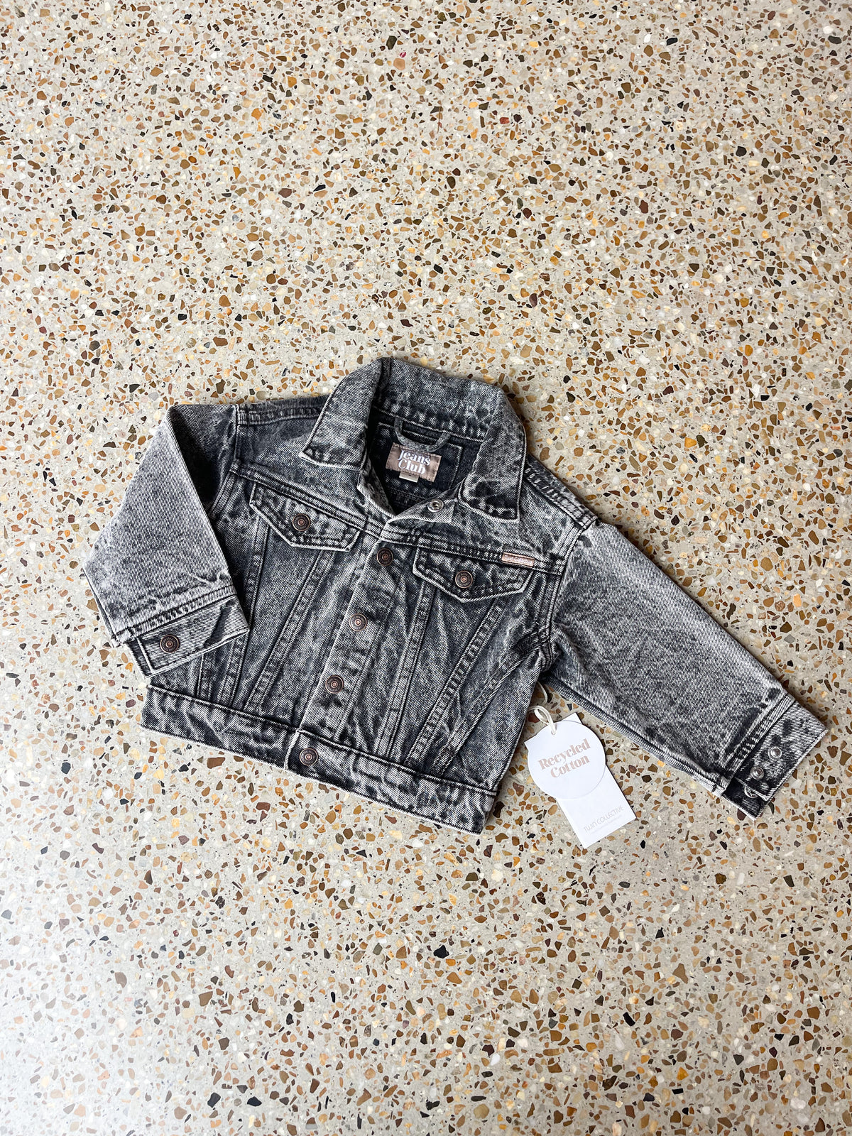 Twin Collective - Trucker Jacket Black Acid