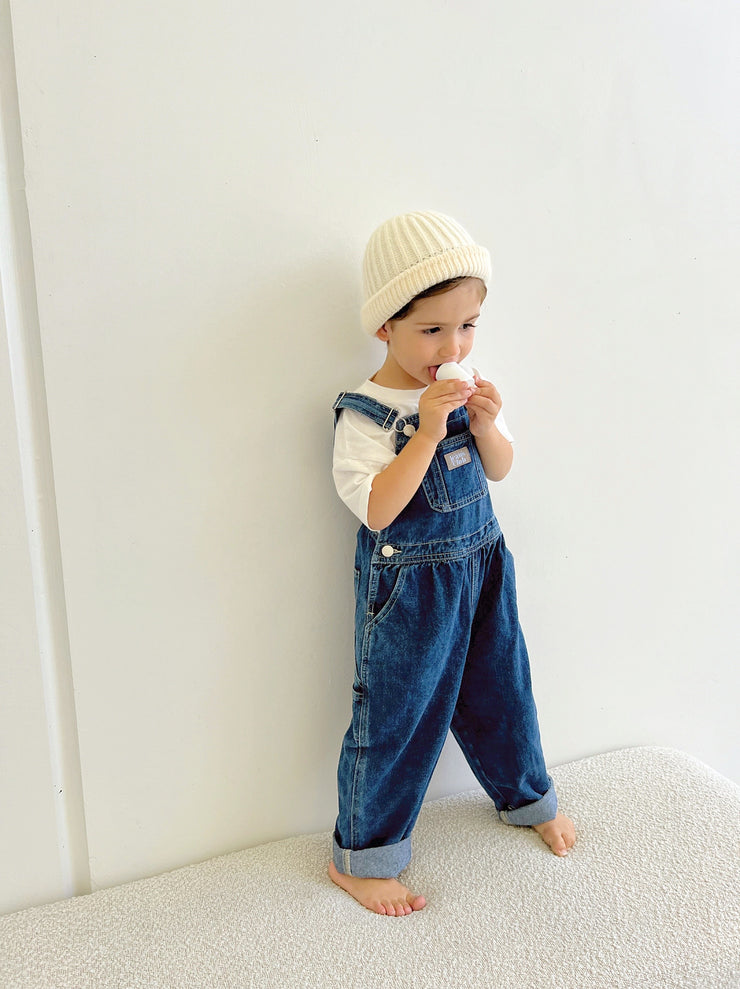 Twin Collective Carpenter Overalls- Blue Night