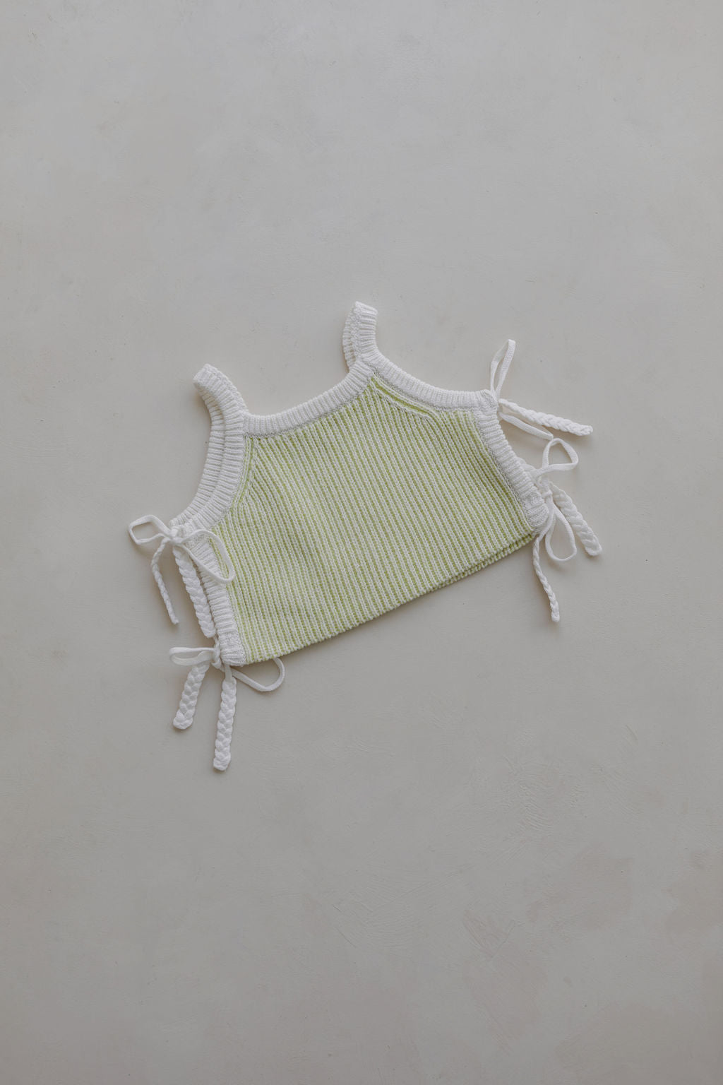Belle & Sun Braid Crop Top - Zest