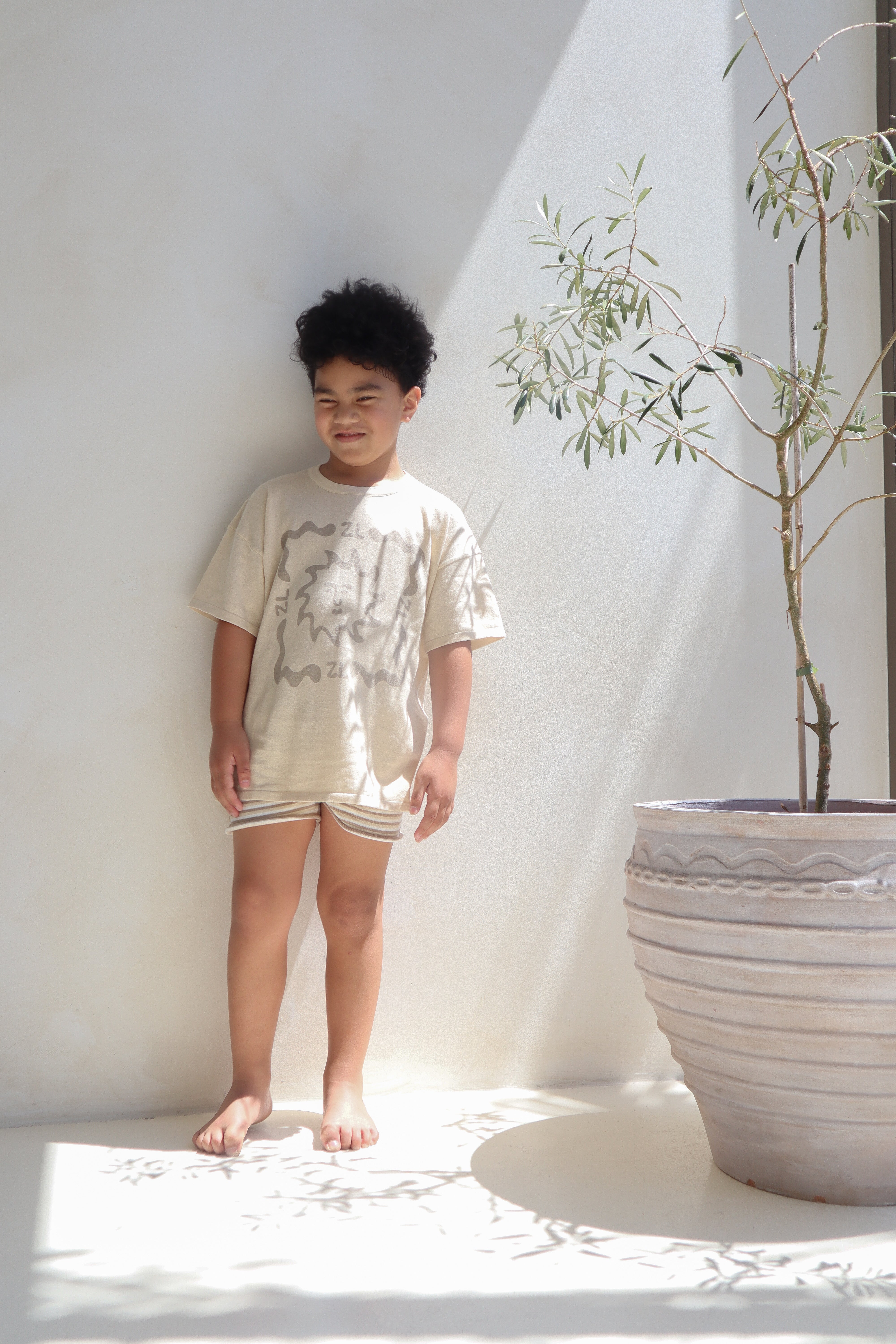 Ziggy Lou Bike Shorts - Cappuccino