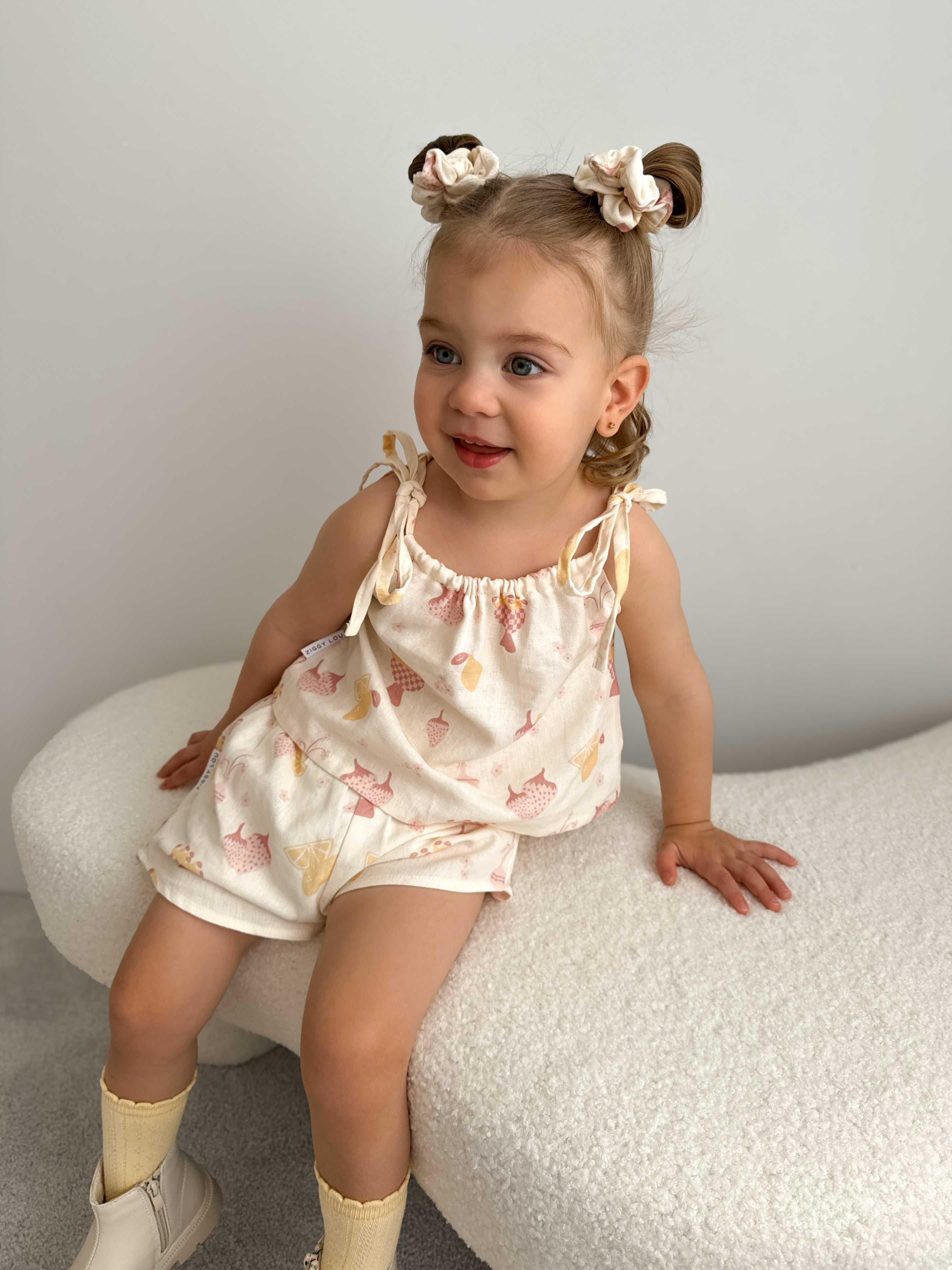 Ziggy Lou Tie Singlet - August