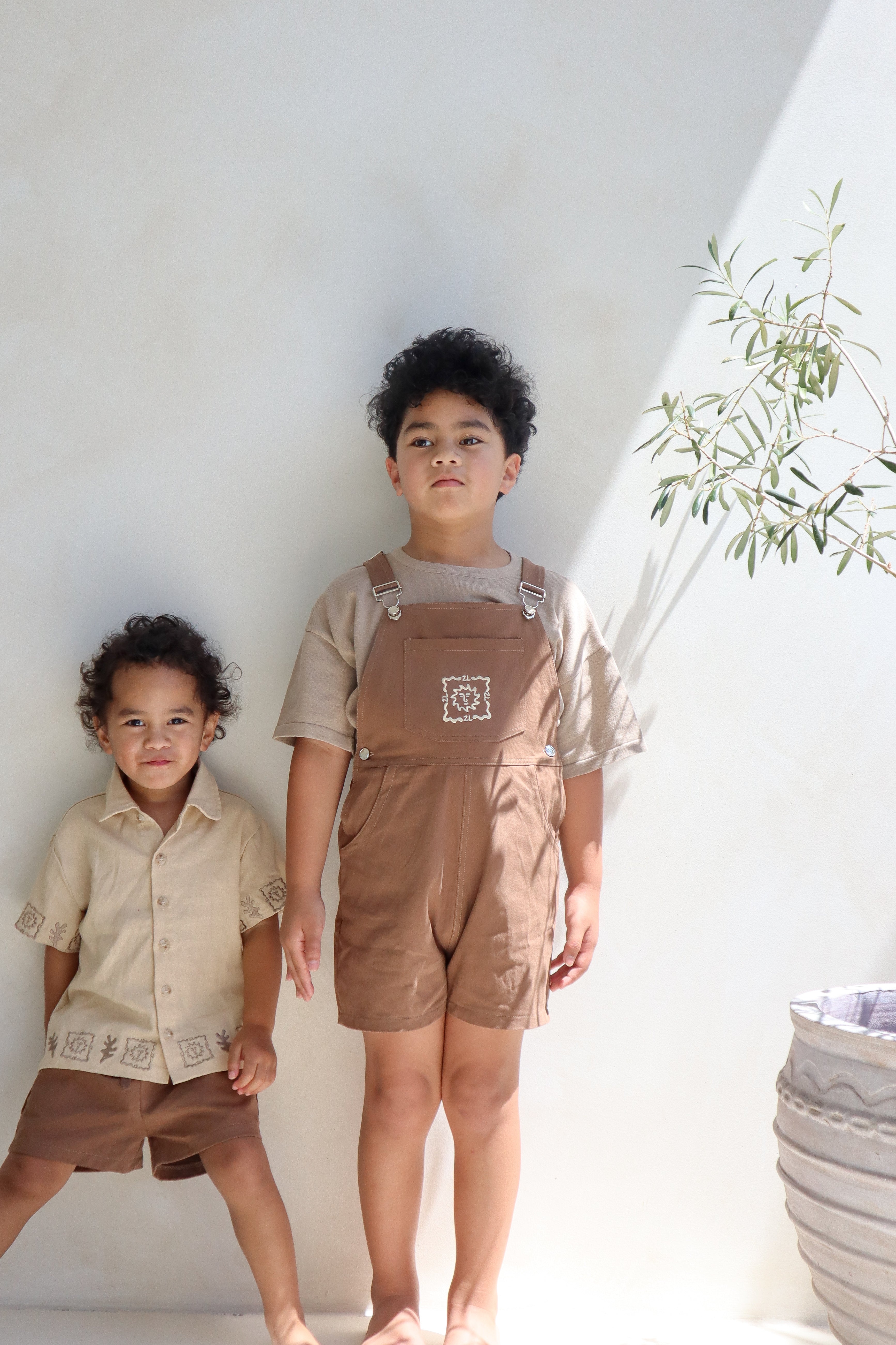 Ziggy Lou Short Overalls - Sorrento