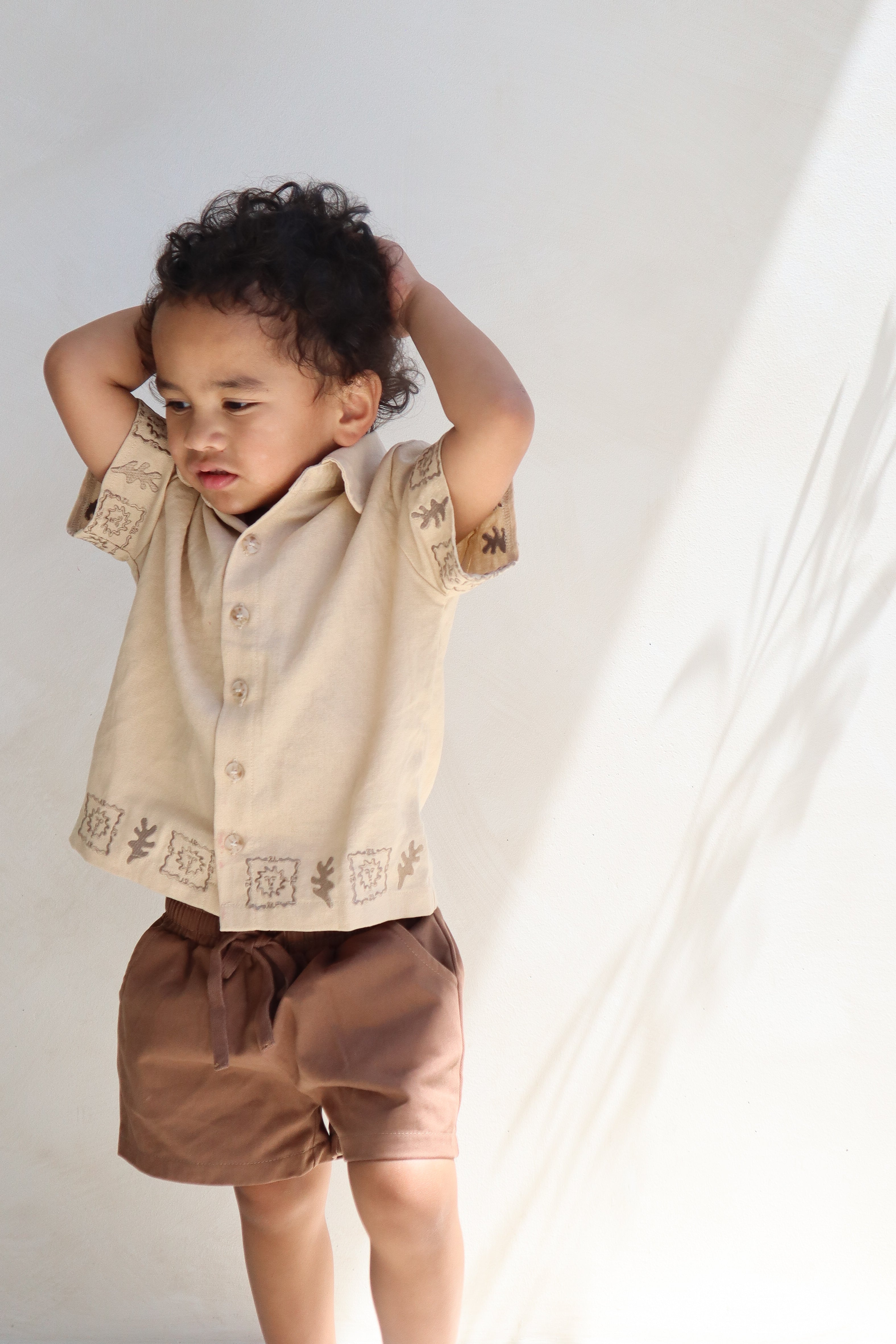 Ziggy Lou Canvas Shorts - Sorrento