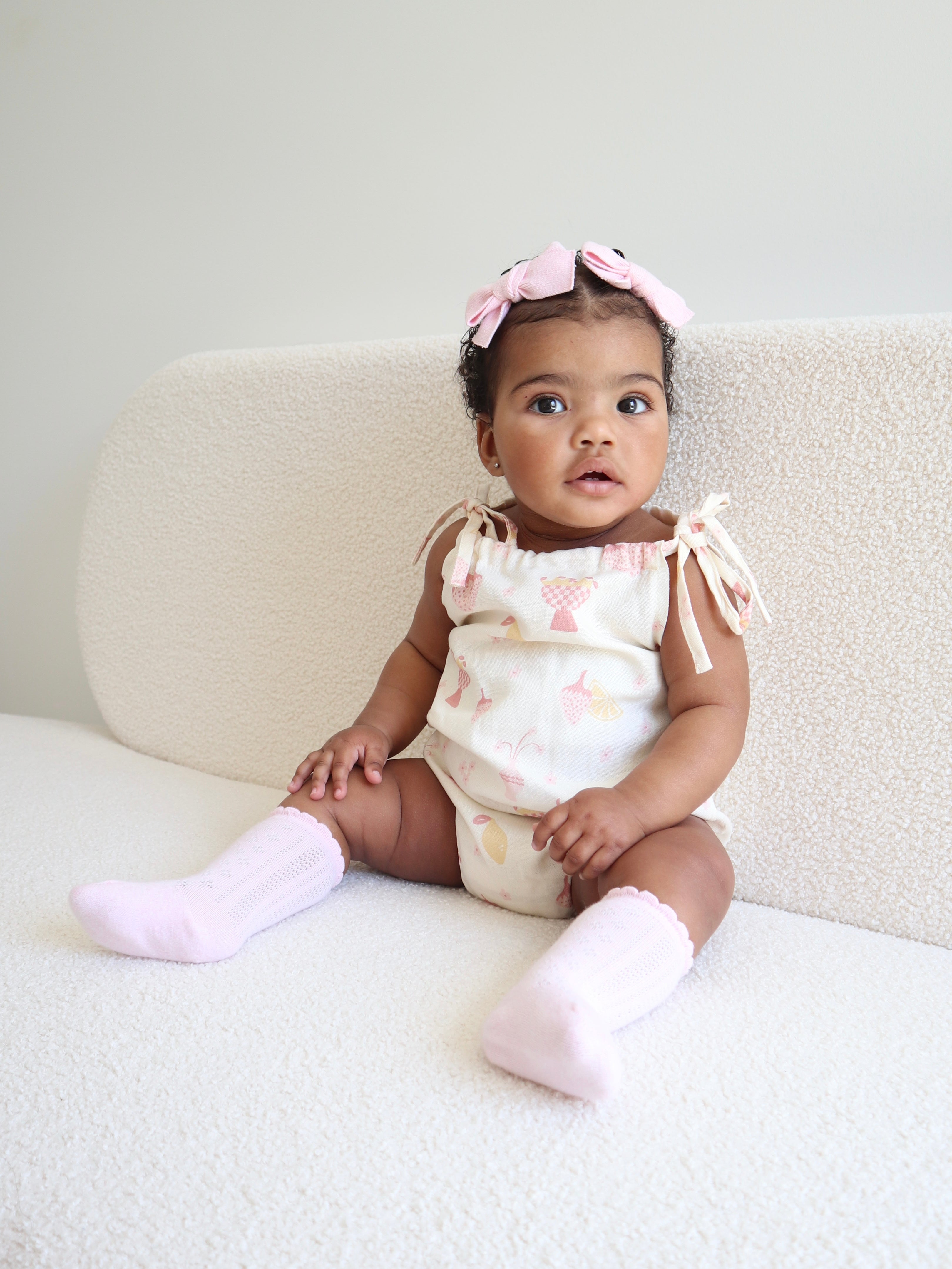 Ziggy Lou Summer Bubble Romper - August