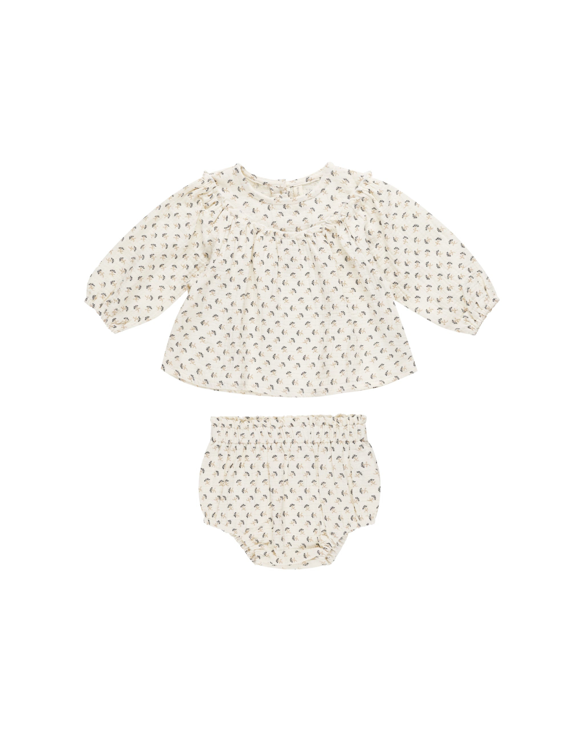 Quincy Mae Mia Top & Bloomer Set - French Flora
