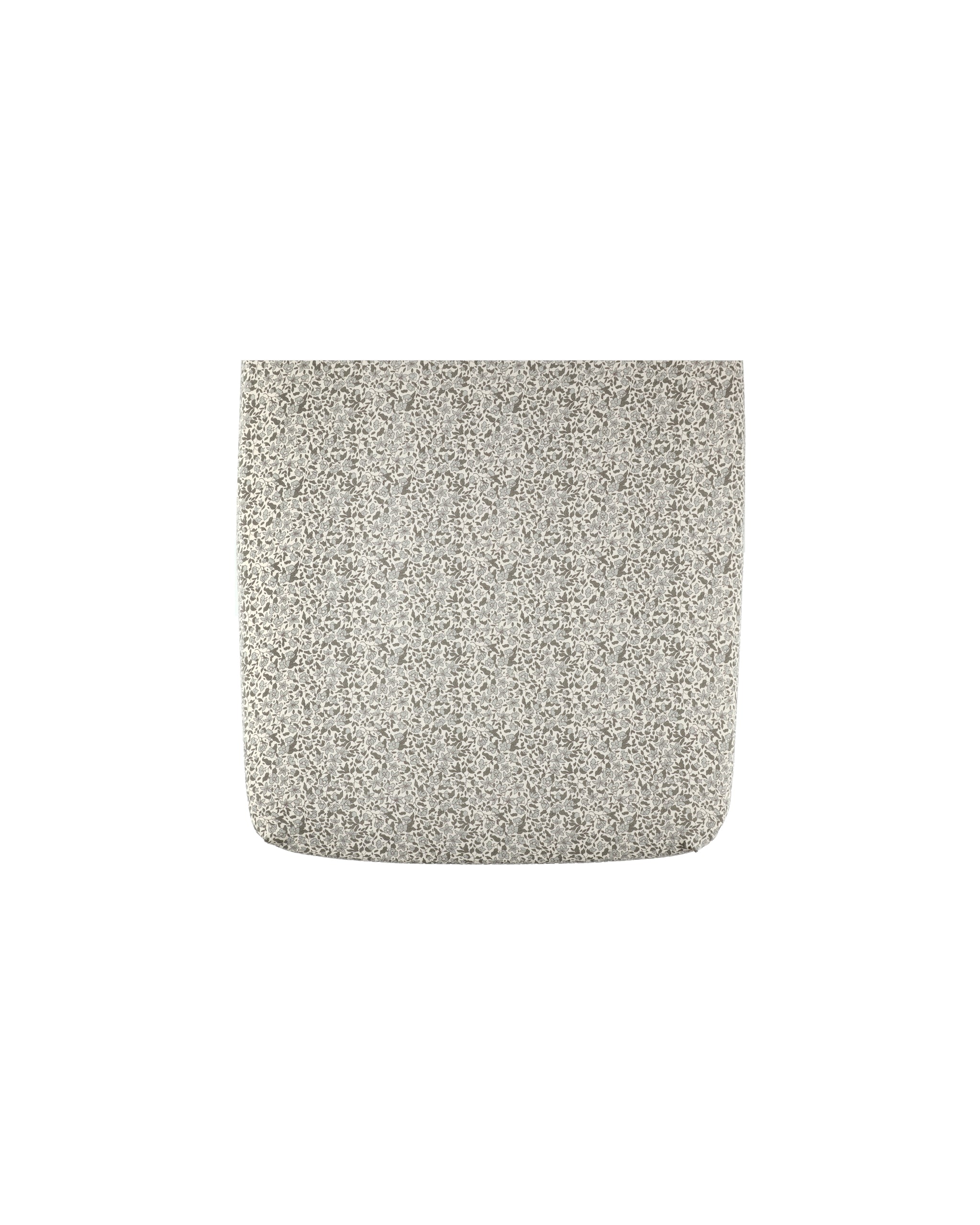 Quincy Mae Woven Crib Sheet - Green Garden