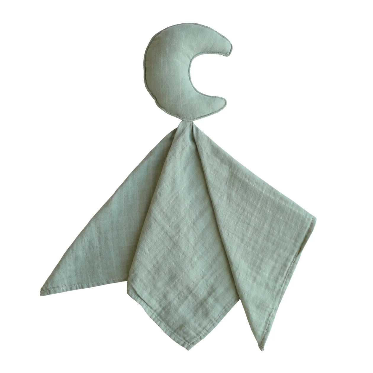 Mushie Lovey Blanket Moon - Roman Green