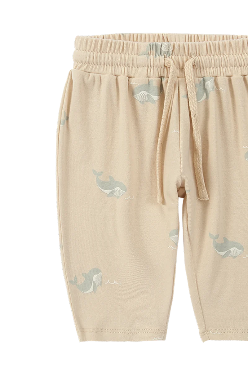 Susukoshi Boxy Tee x Summer Pant Set- Whale