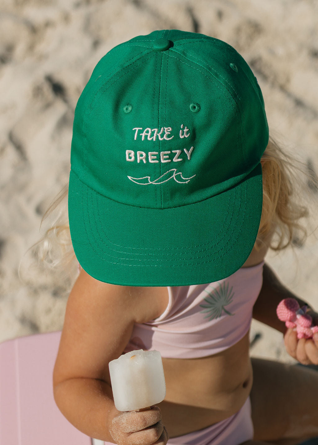 Acorn Kids Take It Breezy Cap Green