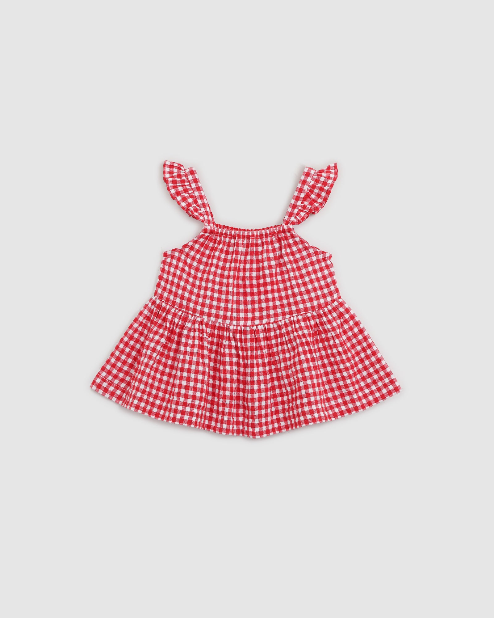 Alex & Ant Glimmer Set - Red/White Gingham