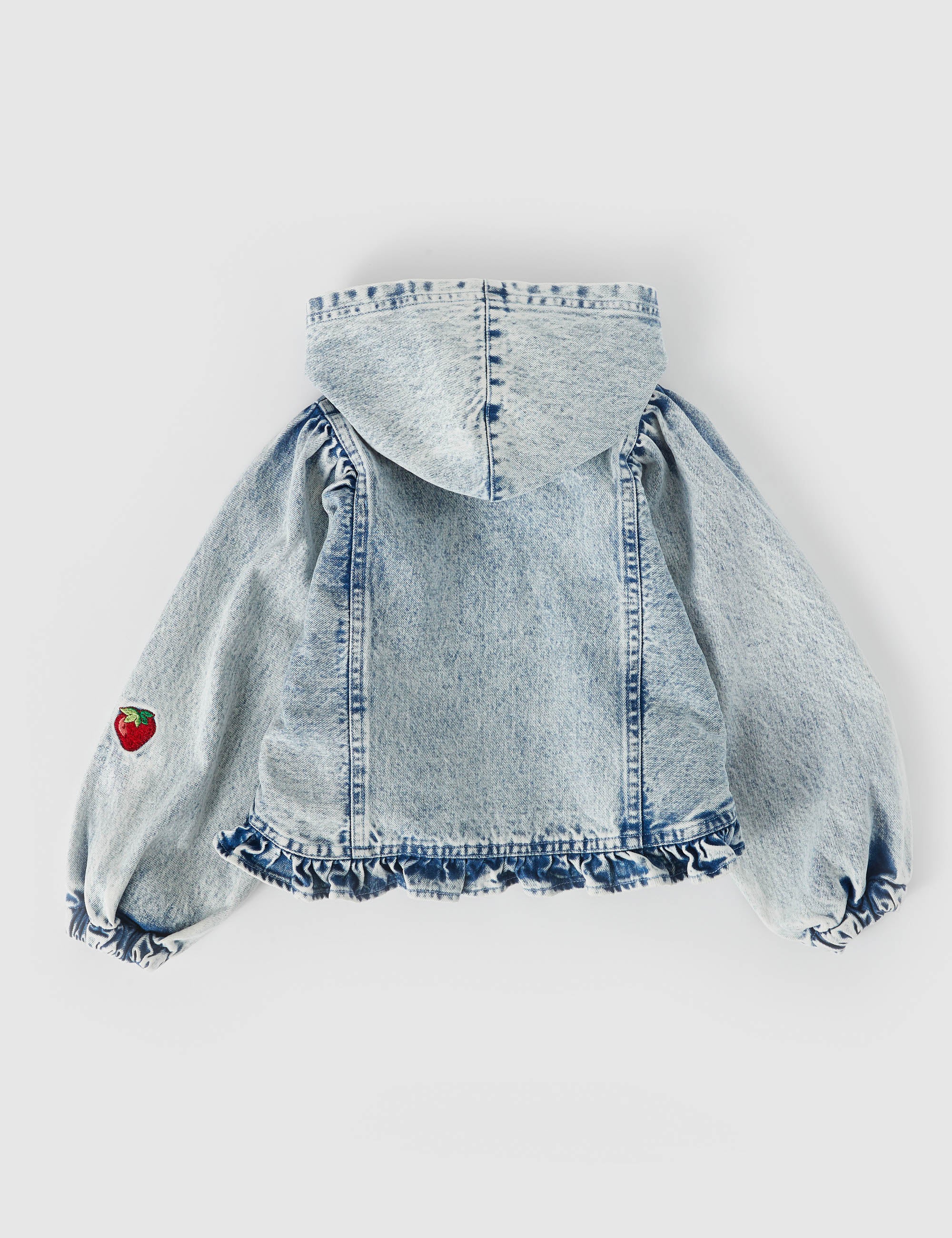 Goldie + Ace Sarah Strawberry Vintage Denim Jacket