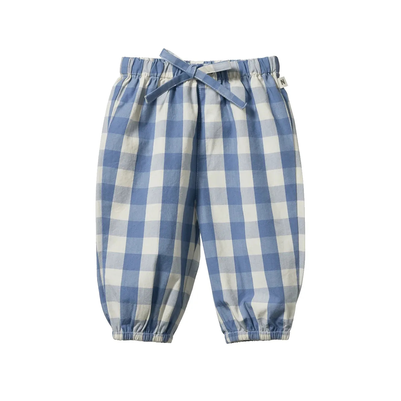 Nature Baby Sunny Pants - Blue Bell Check