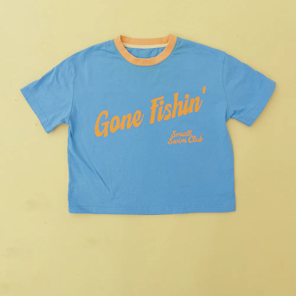 Small Swim Club Fishing Club T-Shirt