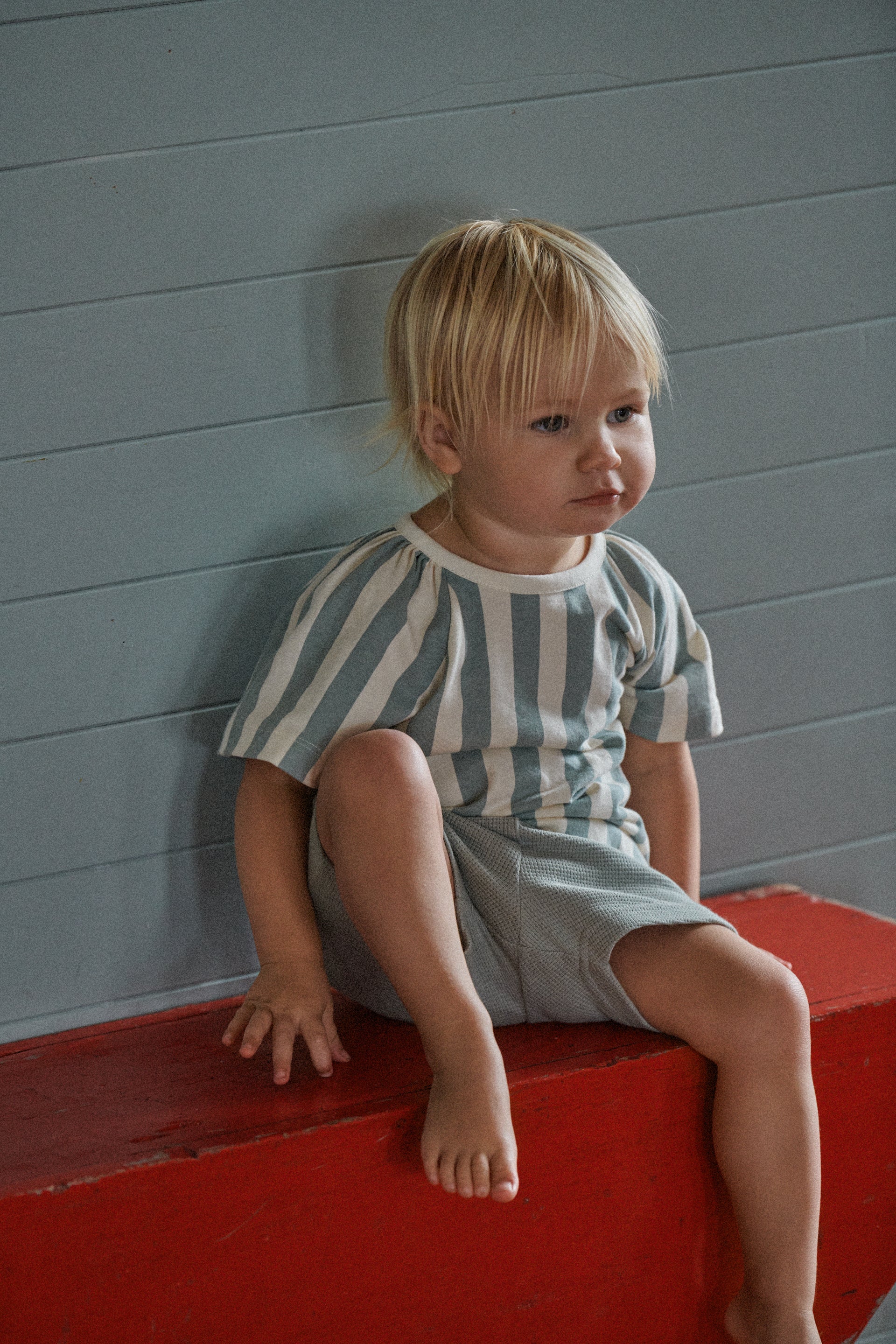 Nature Baby Star Dew Stripe- Faye Tee