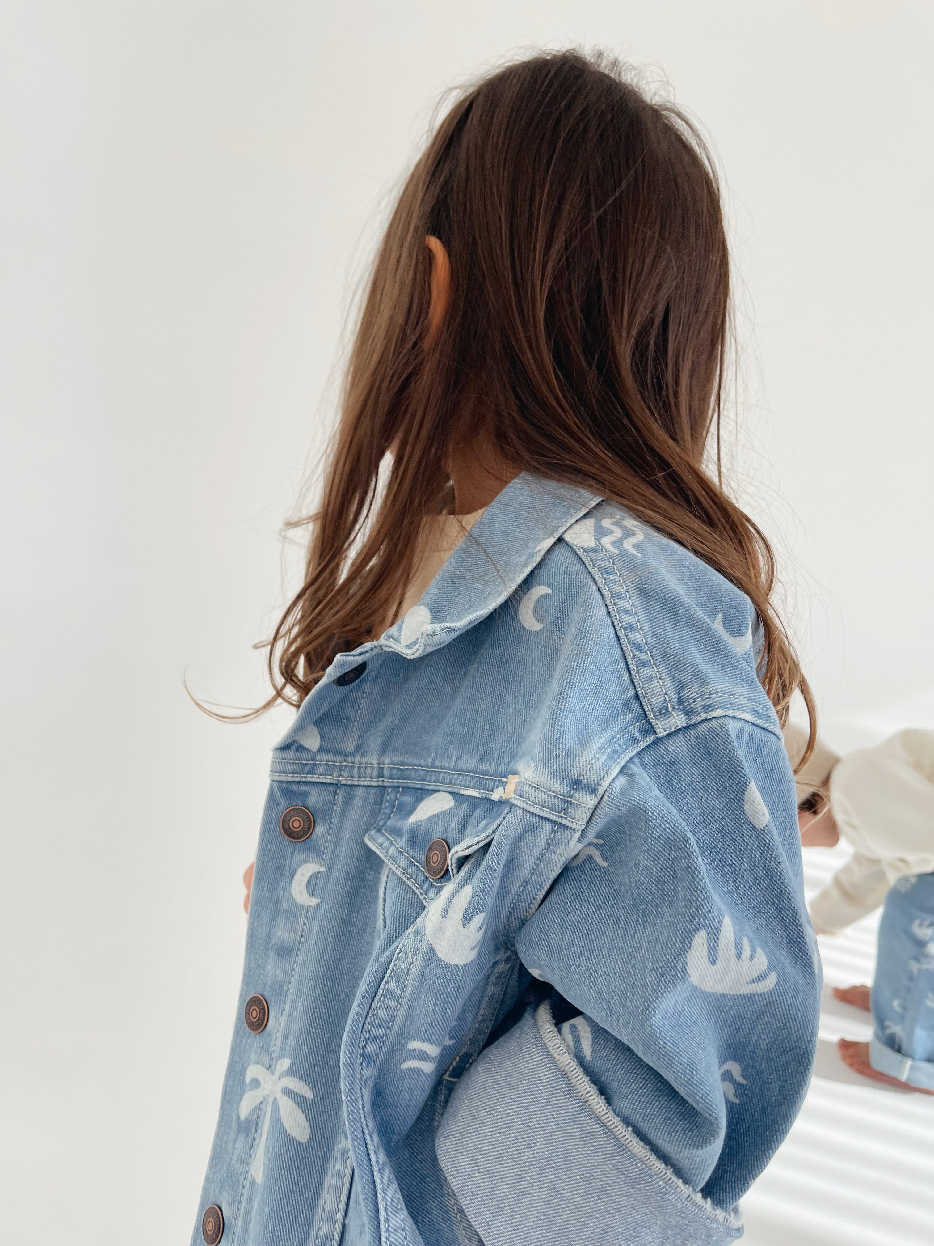 Twin Collective Trucker Jacket - Cali Print
