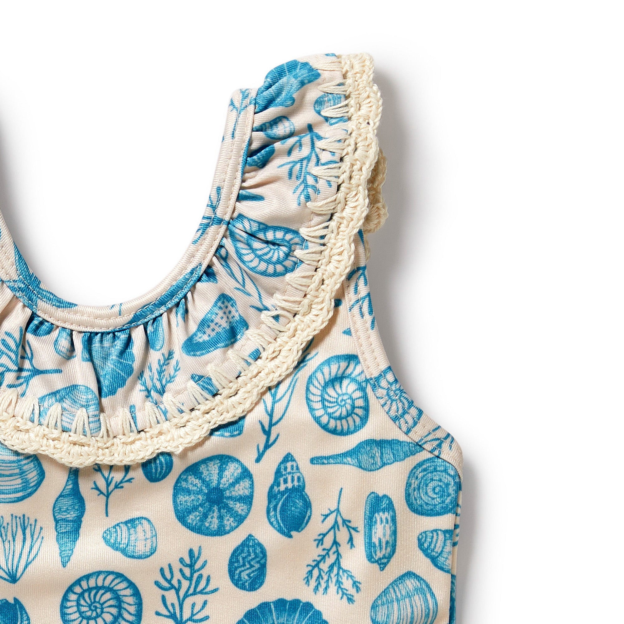 Wilson & Frenchy Shells Crochet Swimsuit