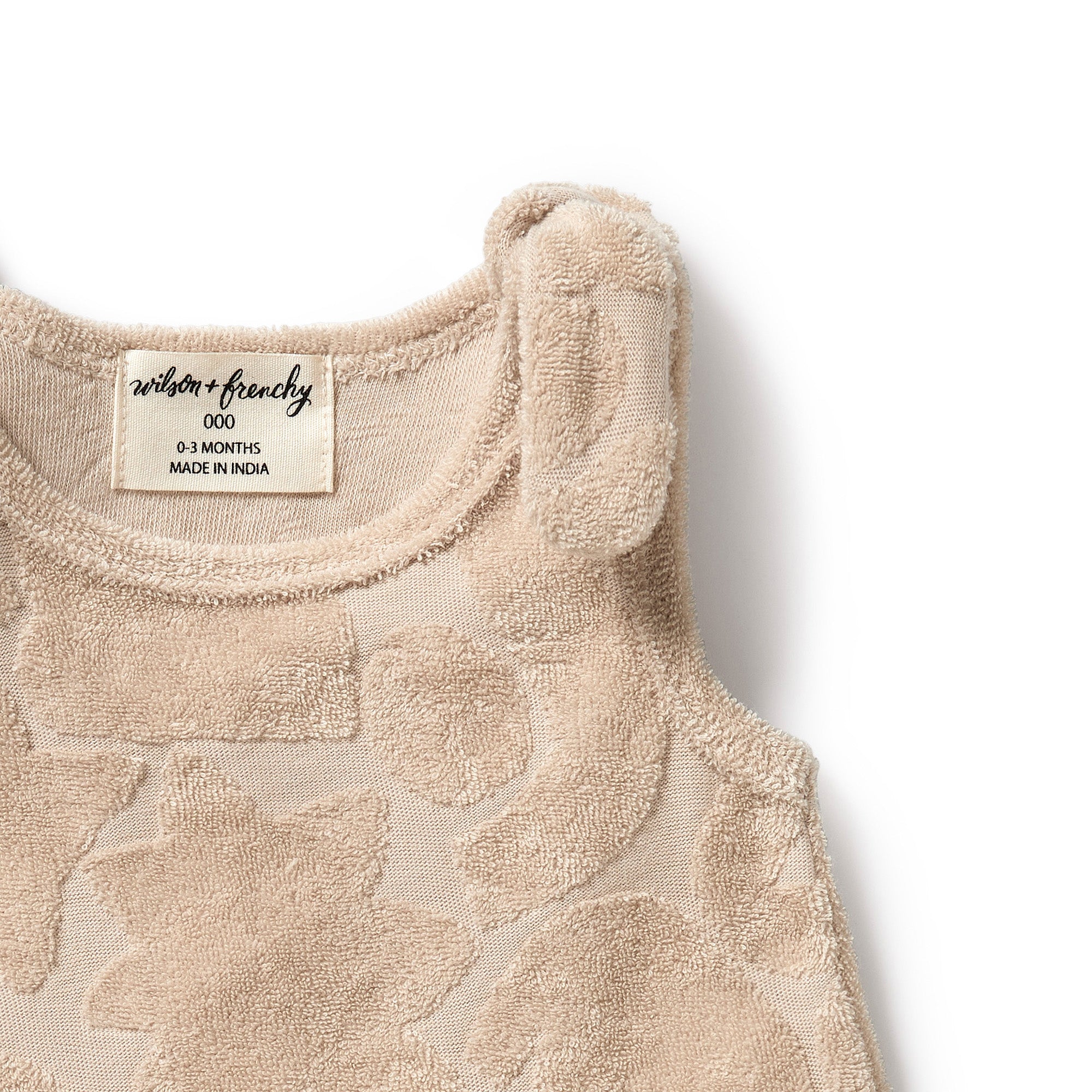 Wilson & Frenchy Pattern Play Organic Terry Singlet
