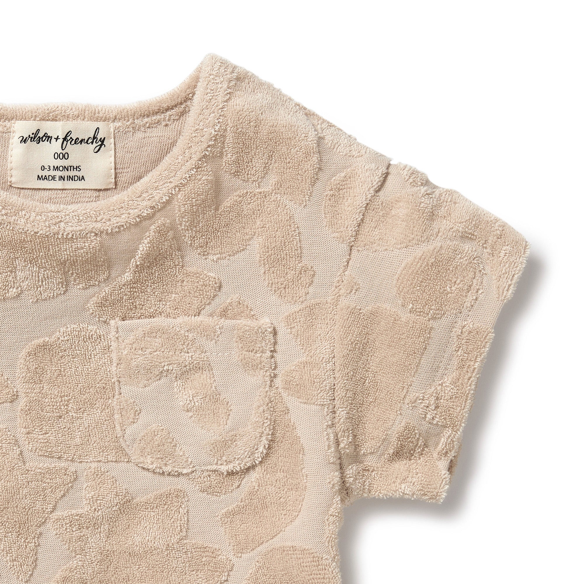 Wilson & Frenchy Pattern Play Organic Terry Tee