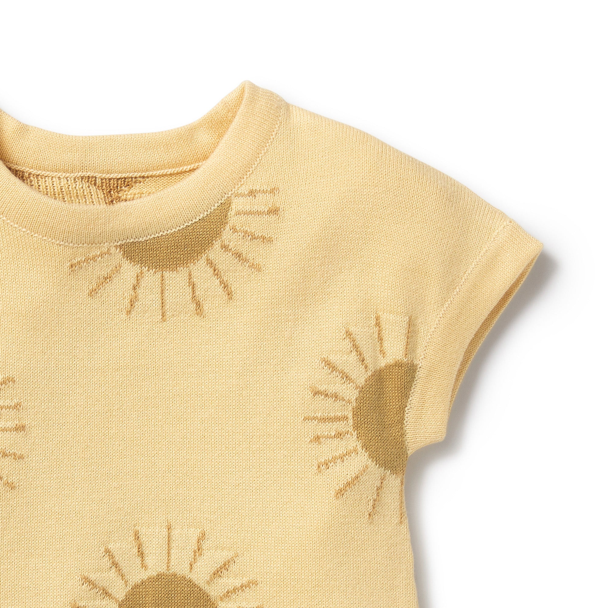 Wilson & Frenchy Sunshine Organic Knitted Growsuit