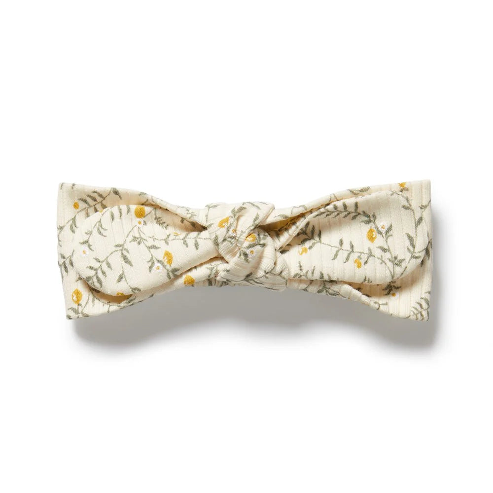 Wilson & Frenchy Lemon Leaf Organic Headband