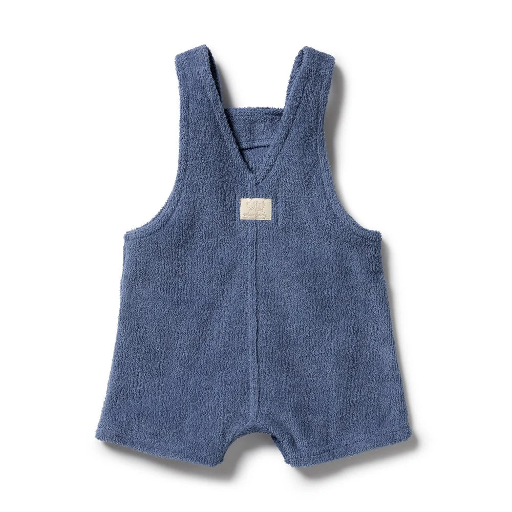 Wilson & Frenchy Deep Blue Organic Terry Overall - Deep Blue