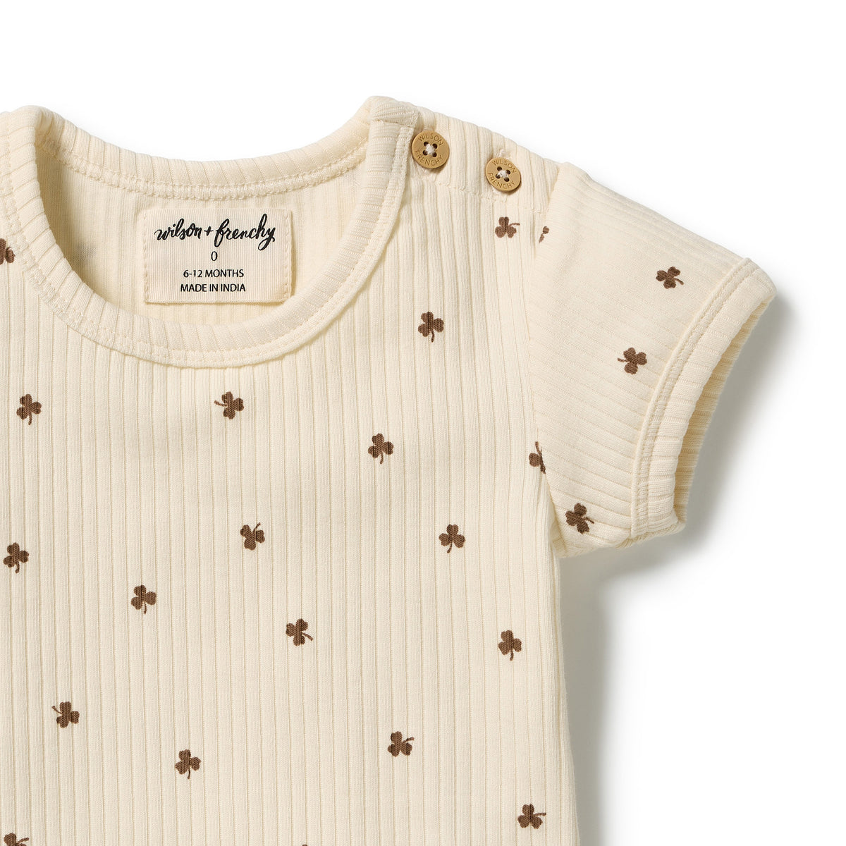 Wilson & Frenchy My Lucky Charm Organic Bodysuit