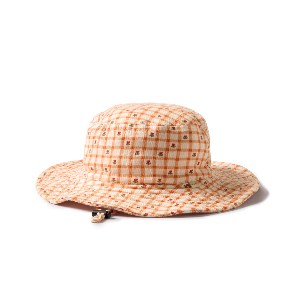 Wilson & Frenchy Checkerberry Organic Crinkle Sun Hat