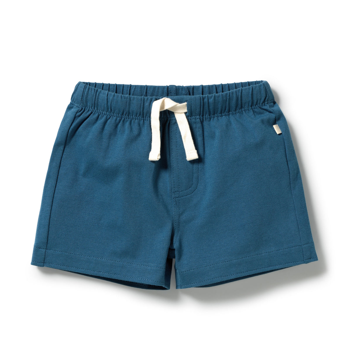 Wilson & Frenchy Bright Blue Organic Tie Front Short