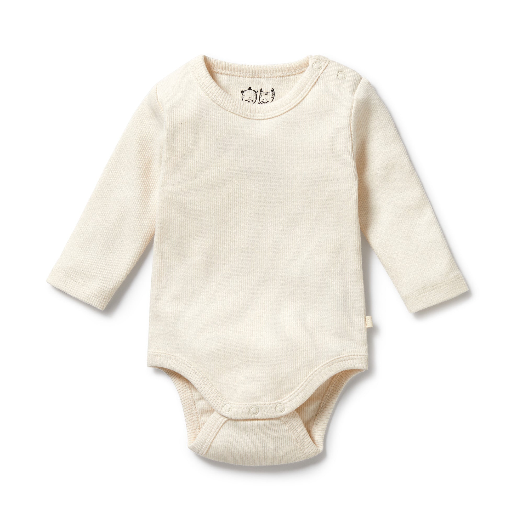 Wilson & Frenchy Ecru Organic Bodysuit