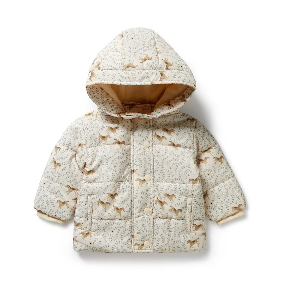Wilson & Frenchy Trixie Horse Puffer Jacket