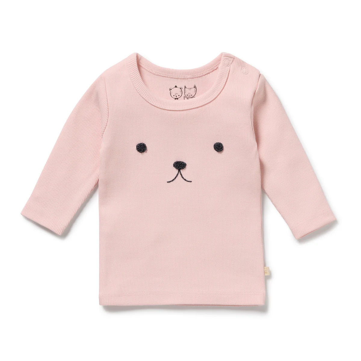 Wilson & Frenchy Strawberry Cream Organic Rib Top