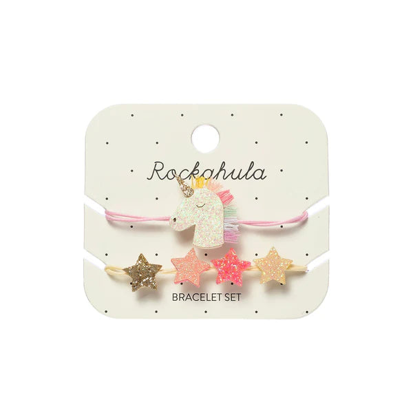 Rockahula Kids Rainbow Unicorn Bracelet Set