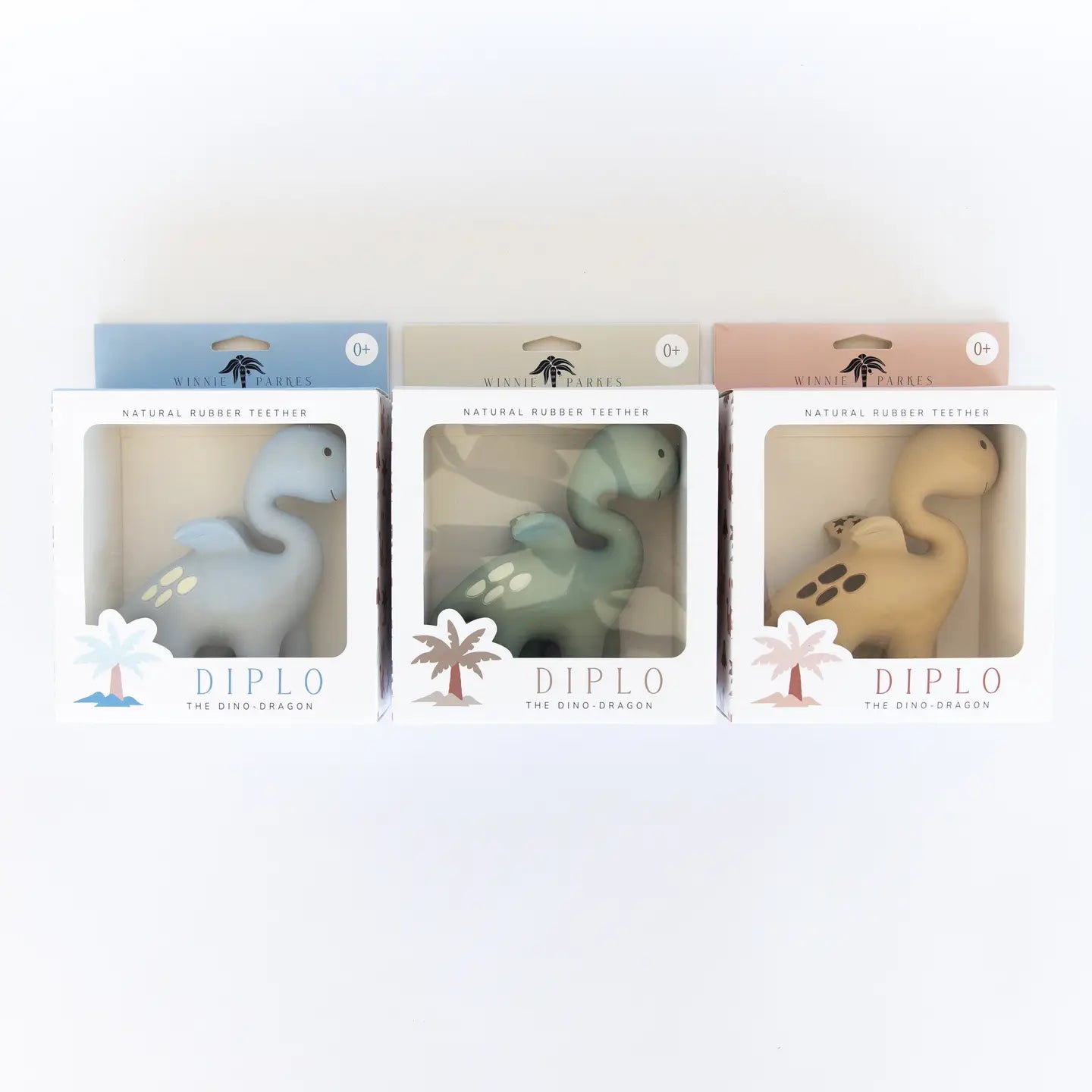 Winnie Parkes Diplo The Dino Dragon -Blue